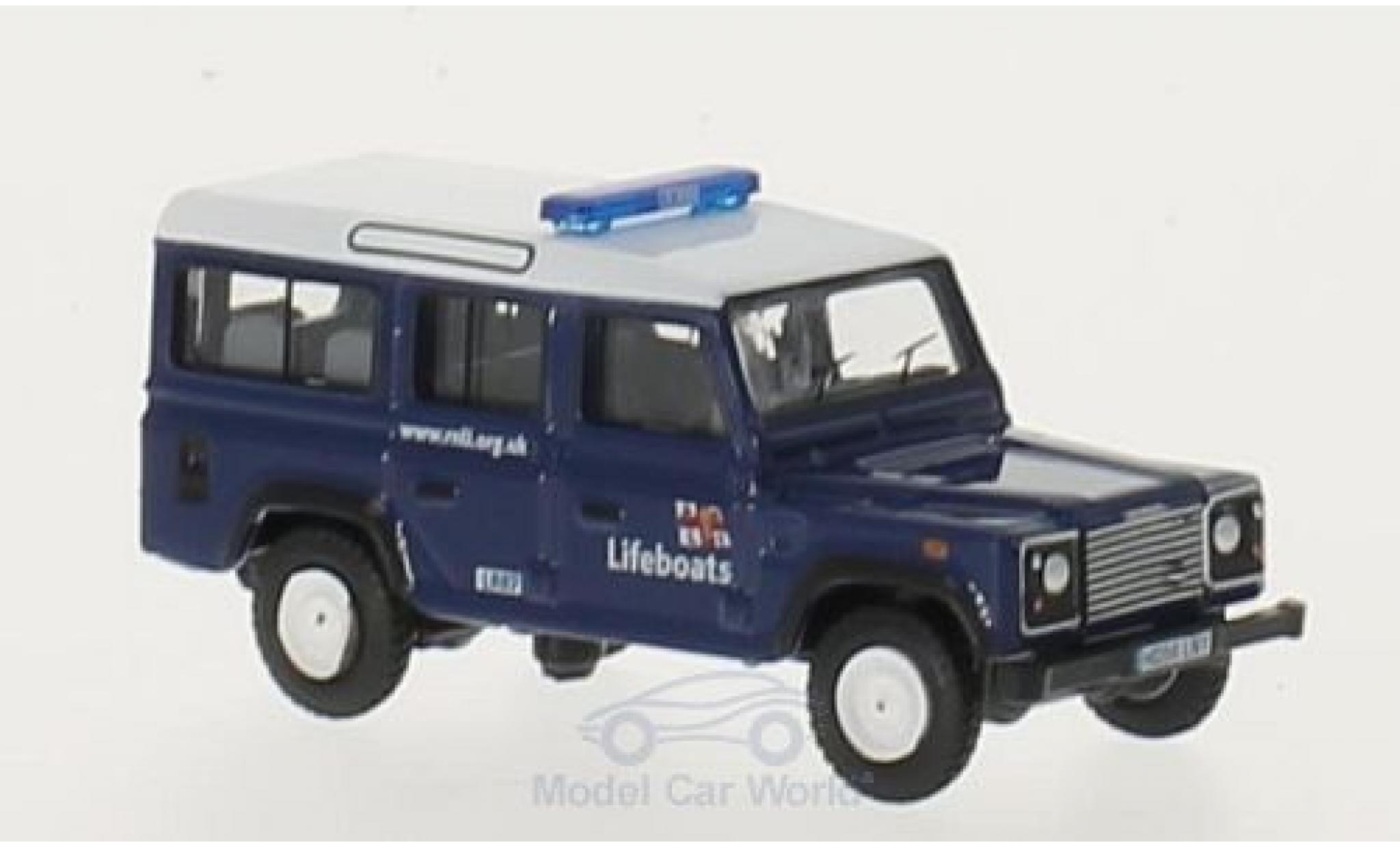 Land Rover Defender 1/76 Oxford Station Wagon RHD RNLI modelauto