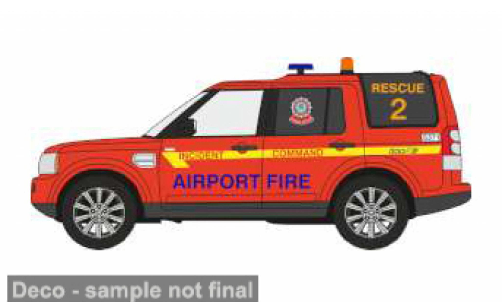 Land Rover Discovery 1/76 Oxford 4 Dublin Airport Fire Service 1:76 modelauto