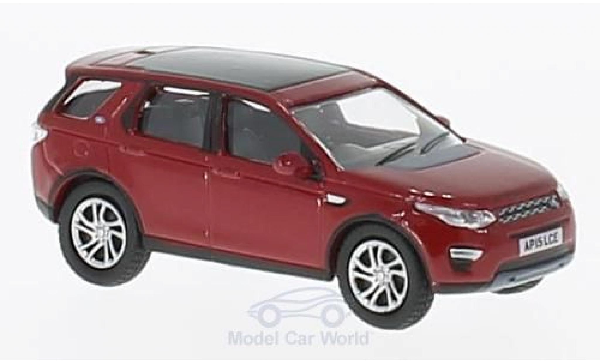 Land Rover Discovery 1/76 Oxford Sport rood modelauto