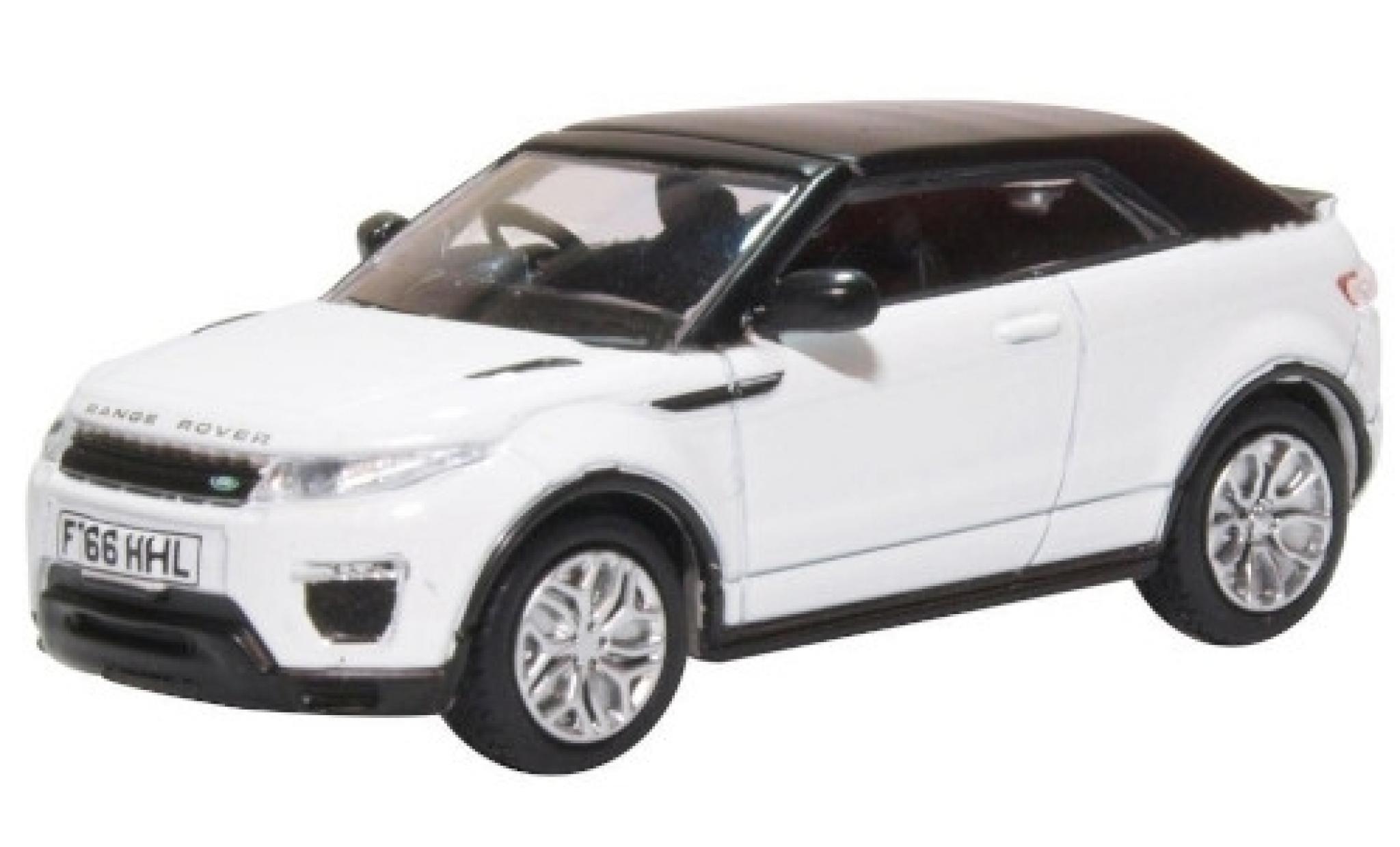 Land Rover Range Rover 1/76 Oxford Evoque Cabriolet wit RHD modelauto