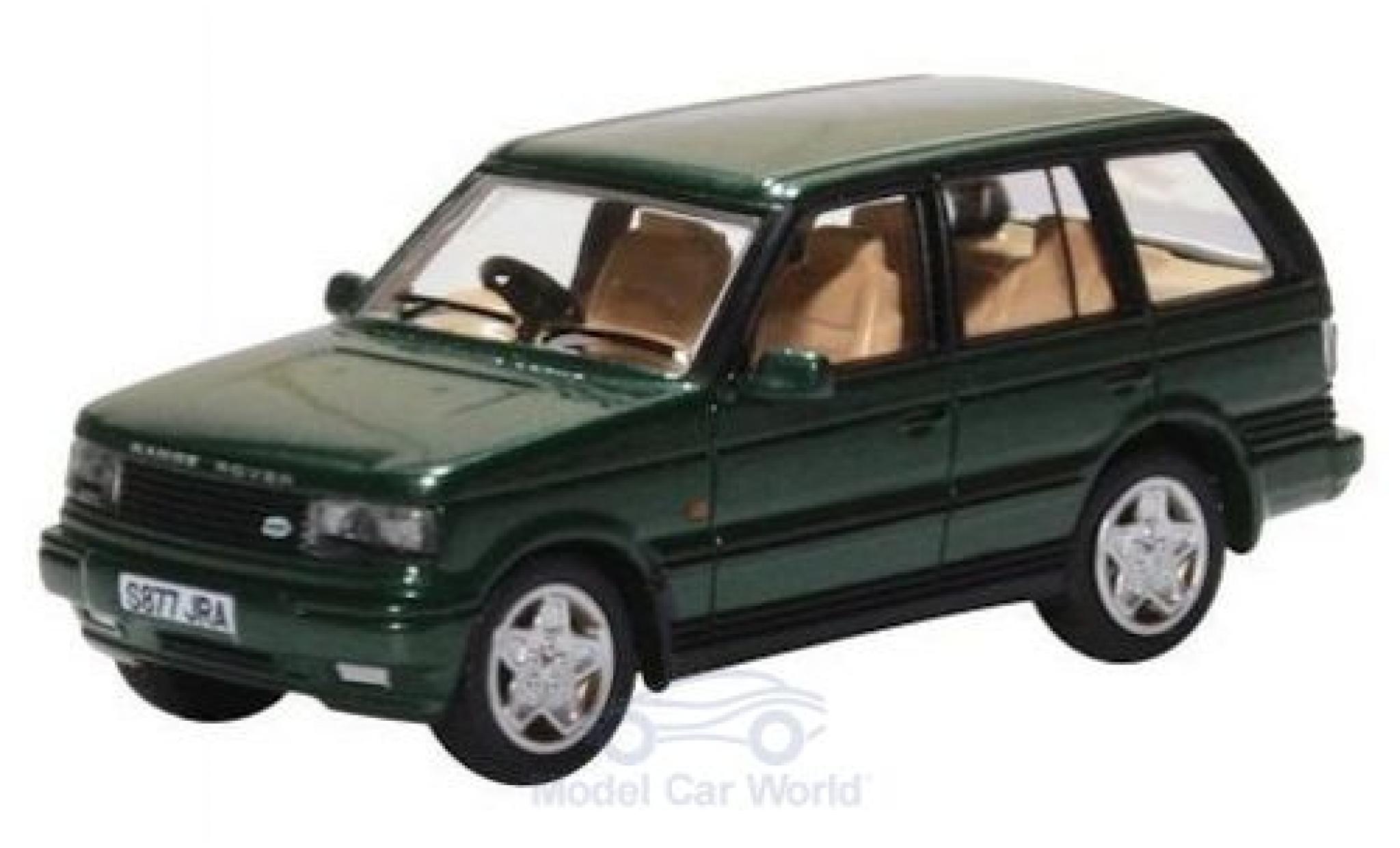Land Rover Range Rover 1/76 Oxford (P38) metallic groen RHD modelauto