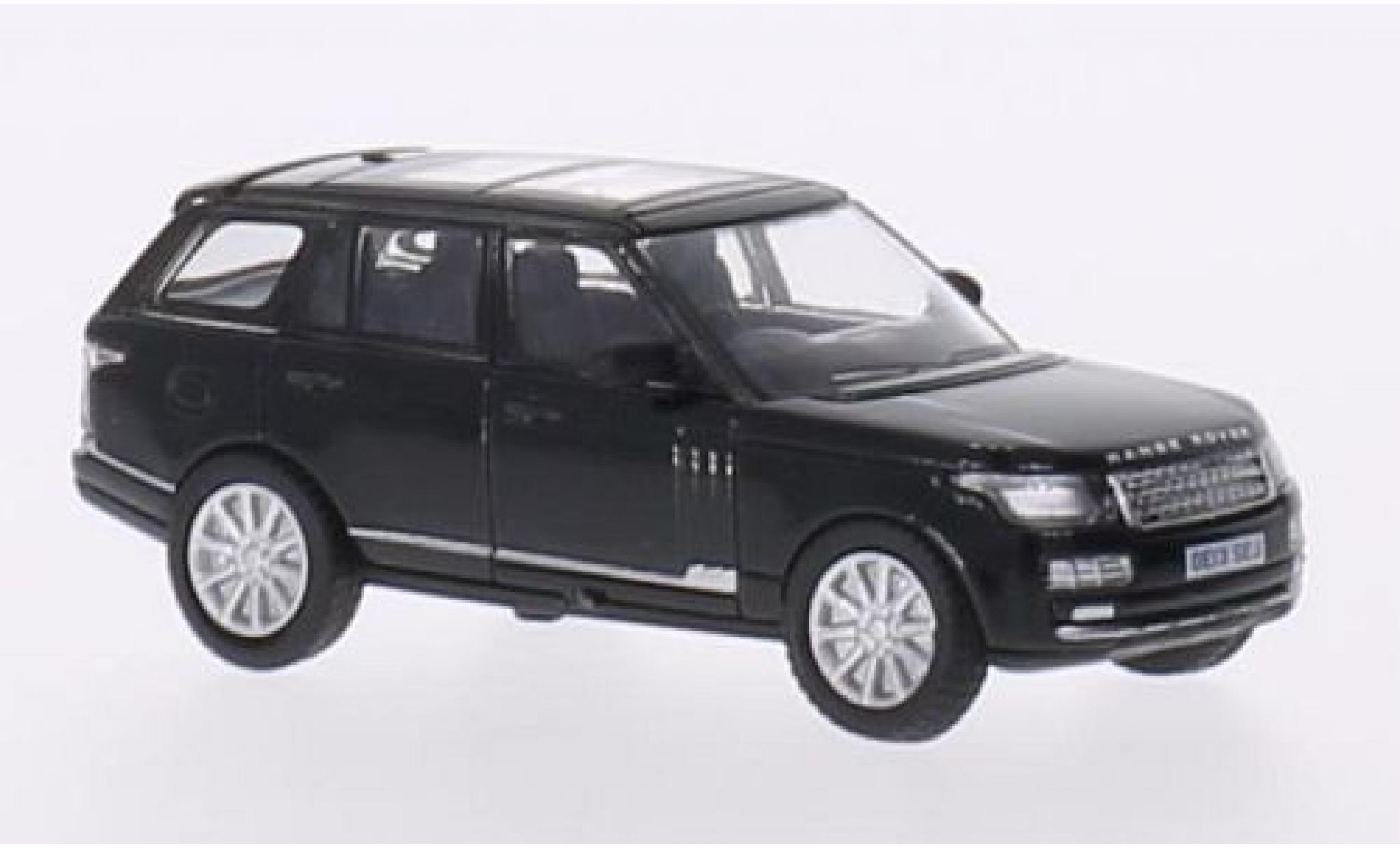 Land Rover Range Rover 1/76 Oxford zwart RHD 2013 modelauto