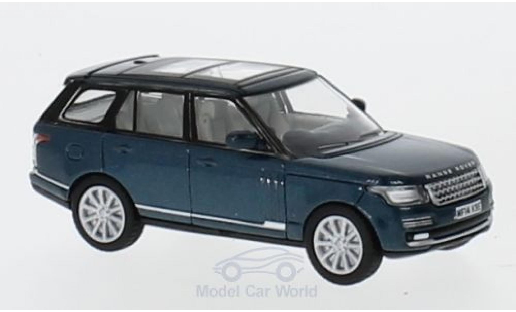 Land Rover Range Rover 1/76 Oxford Vogue metallic groen modelauto