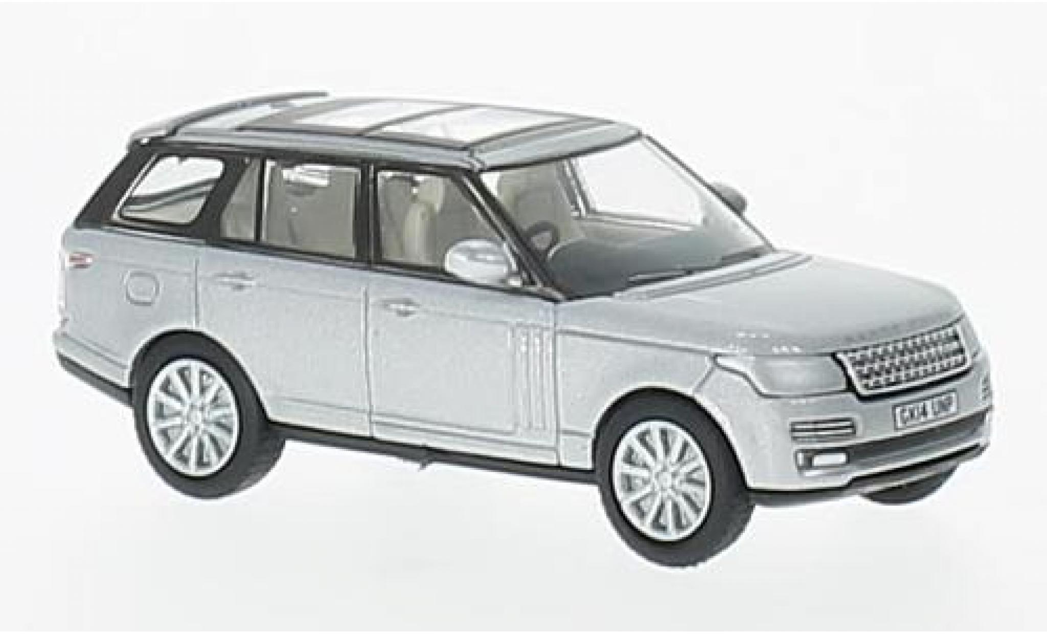 Land Rover Range Rover 1/76 Oxford Vogue grijs RHD modelauto