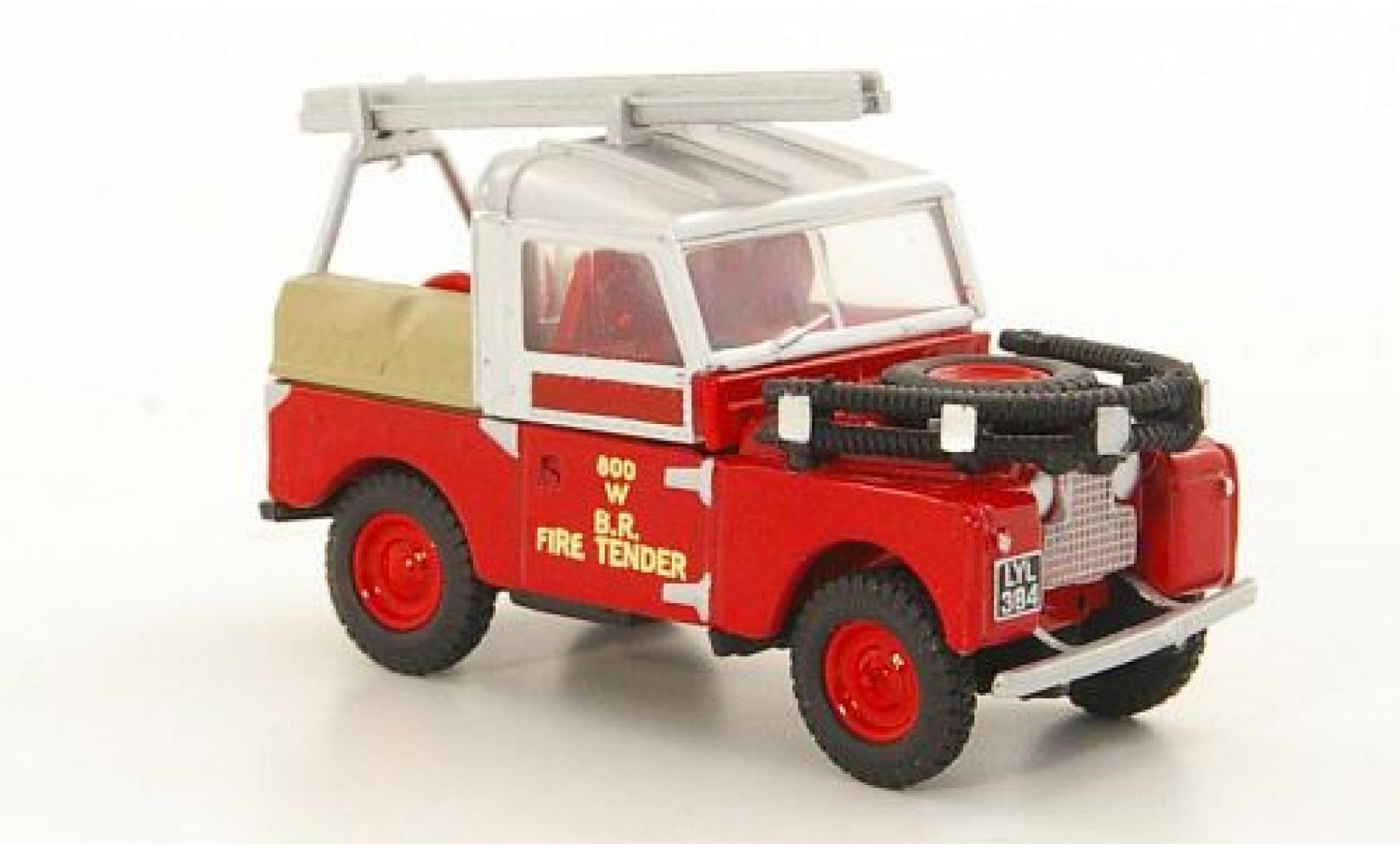 Land Rover Series 1 1/76 Oxford 88-Inch British Rail Fire Tender modelauto