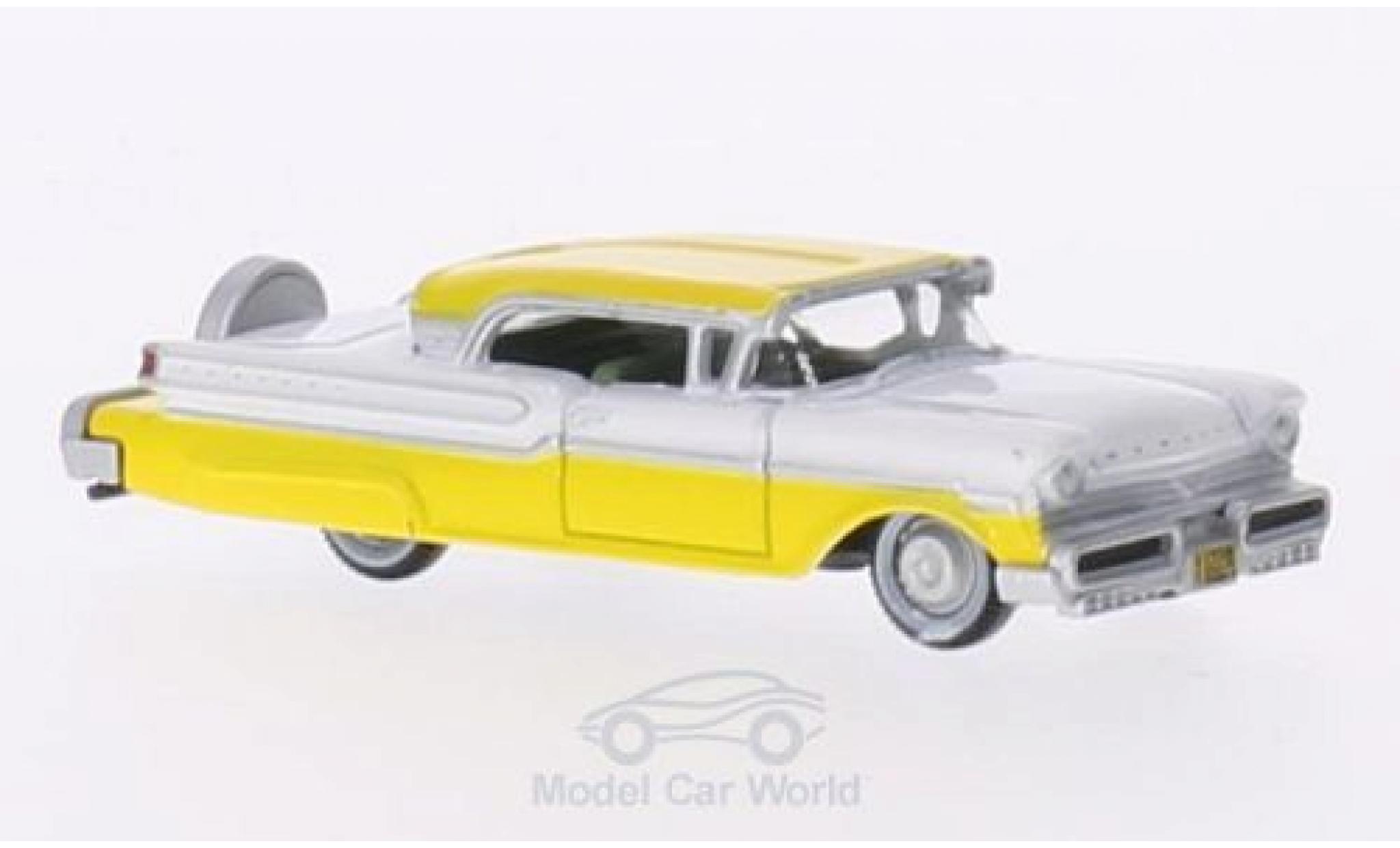 Mercury Turnpike 1/87 Oxford geel/wit 1956 modelauto