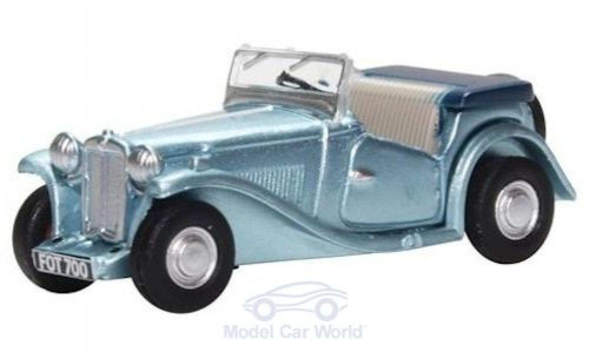 MG TC 1/76 Oxford metallic blauw RHD modelauto