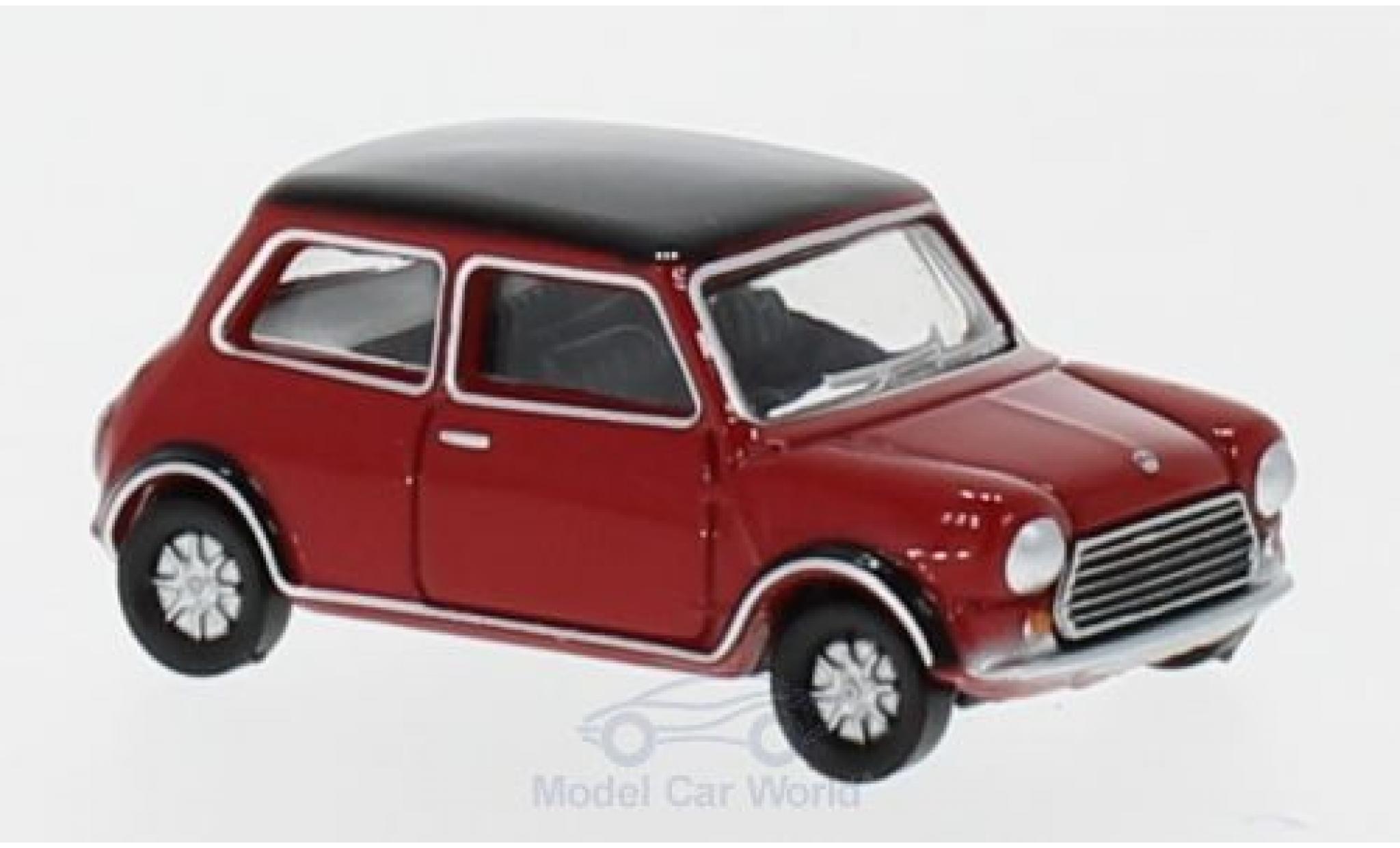 Mini Cooper S 1/76 Oxford S MKII rood/zwart modelauto