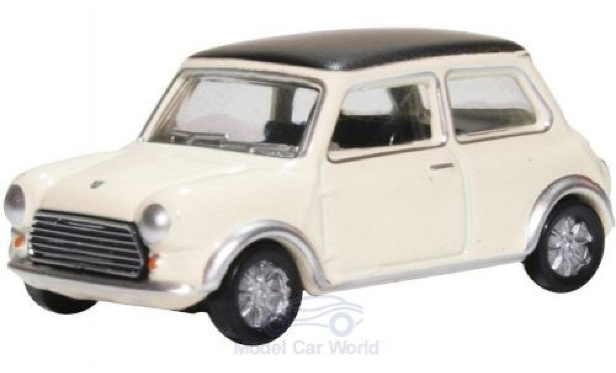 Mini Cooper 1/76 Oxford S MKII wit/zwart modelauto
