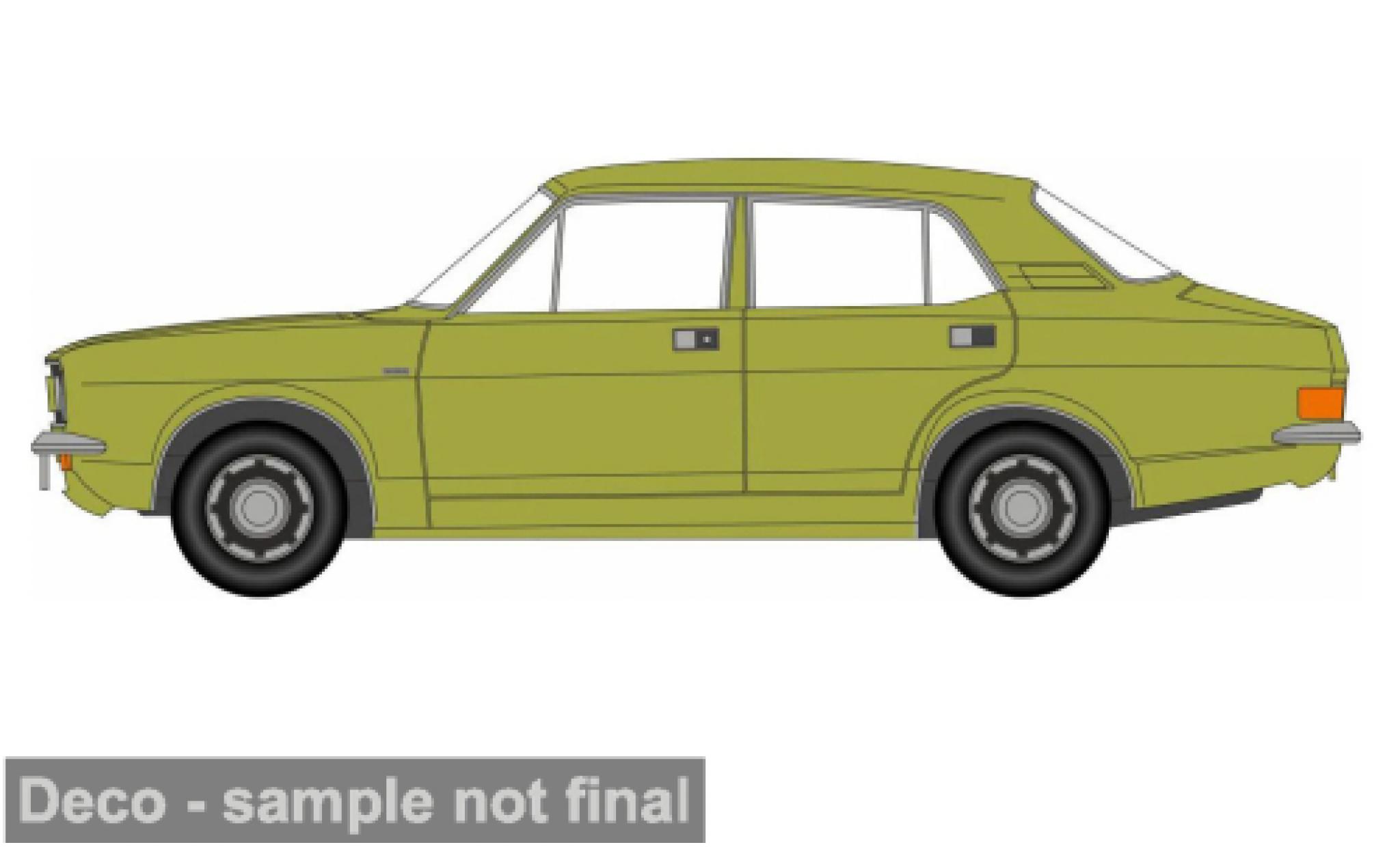 Morris Marina 1/76 Oxford groen 1:76 modelauto