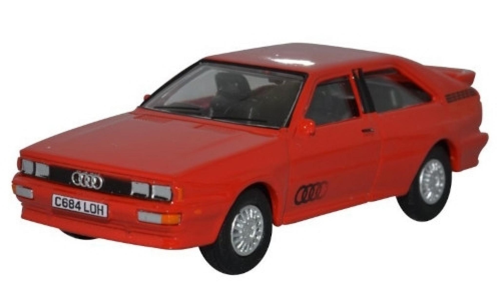 Audi Quattro 1/76 Oxford rood modelauto