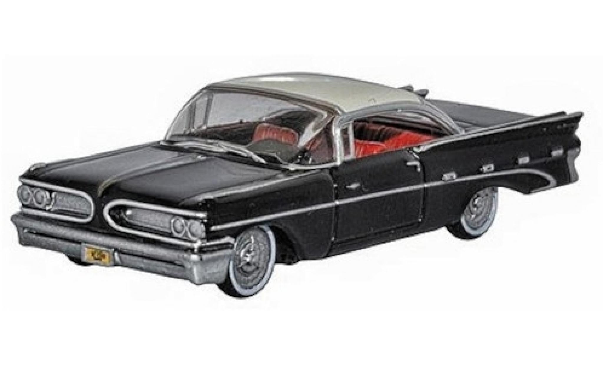Pontiac Bonneville 1/87 Oxford Coupe zwart/wit 1959 modelauto