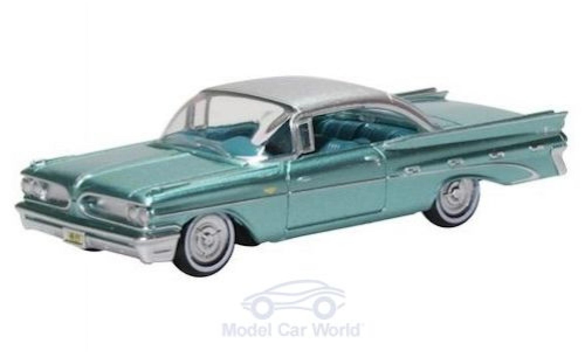 Pontiac Bonneville 1/87 Oxford Coupe groen 1959 modelauto