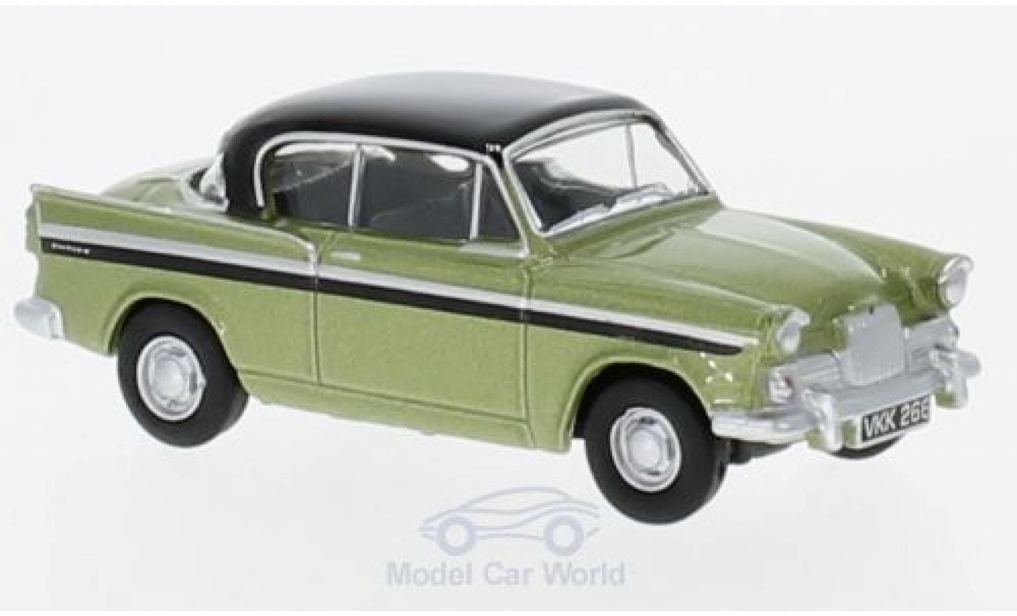 Sunbeam Rapier 1/76 Oxford MkIII metallic groen/zwart modelauto