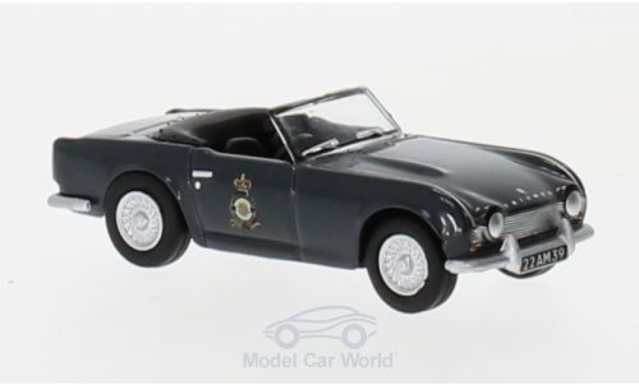 Triumph TR4 1/76 Oxford 103MU - RAF Akroodiri Cyprus modelauto