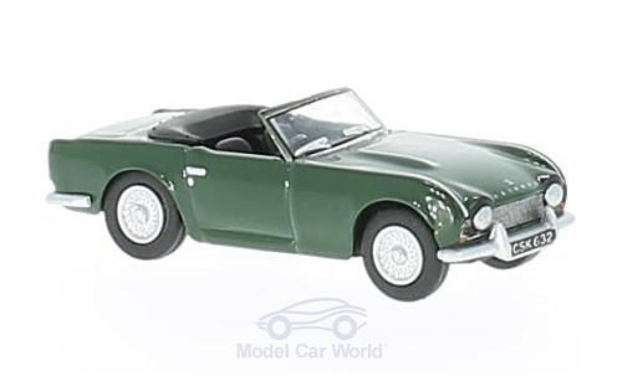 Triumph TR4 1/76 Oxford groen modelauto