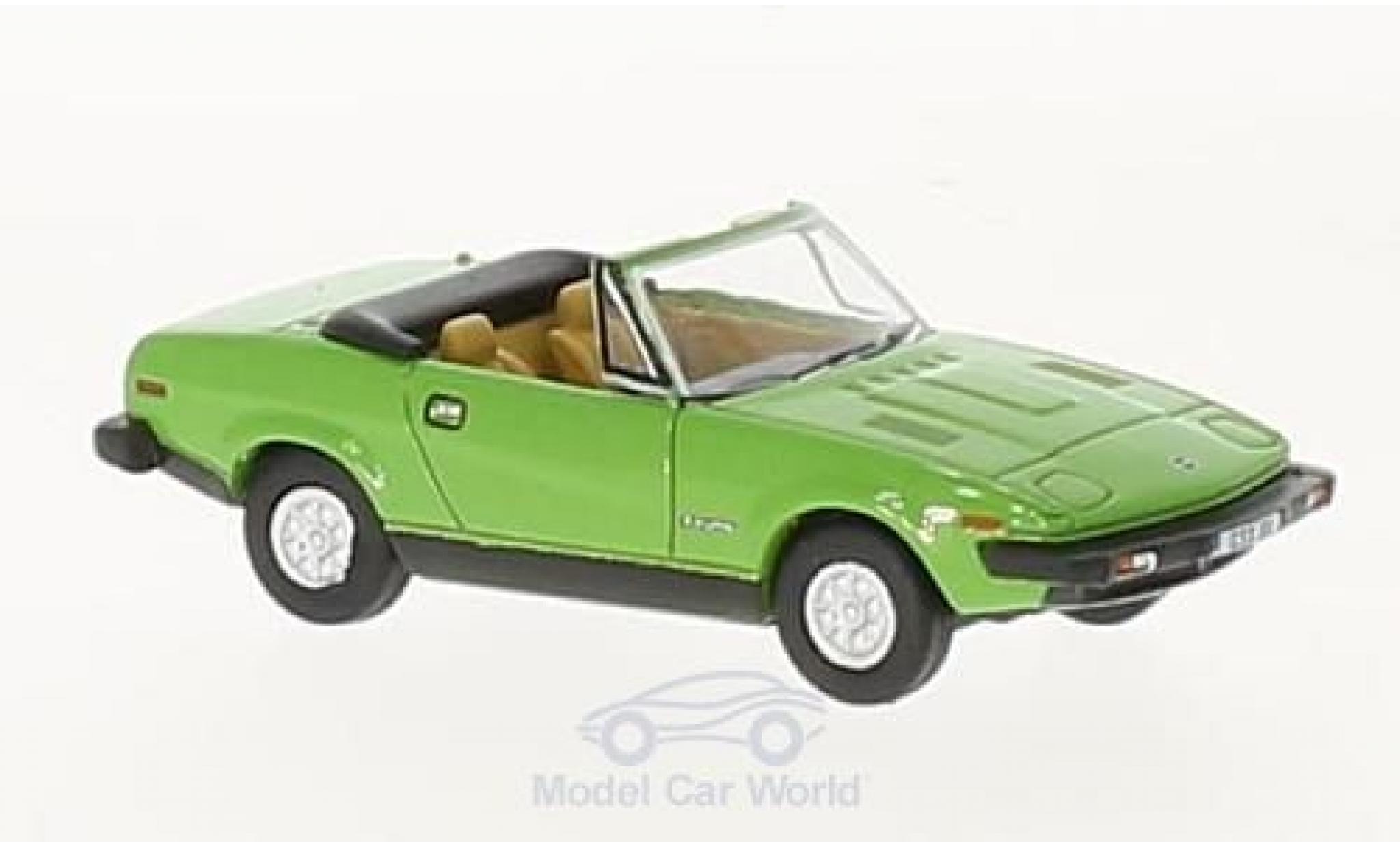 Triumph TR7 1/76 Oxford Cabriolet groen modelauto