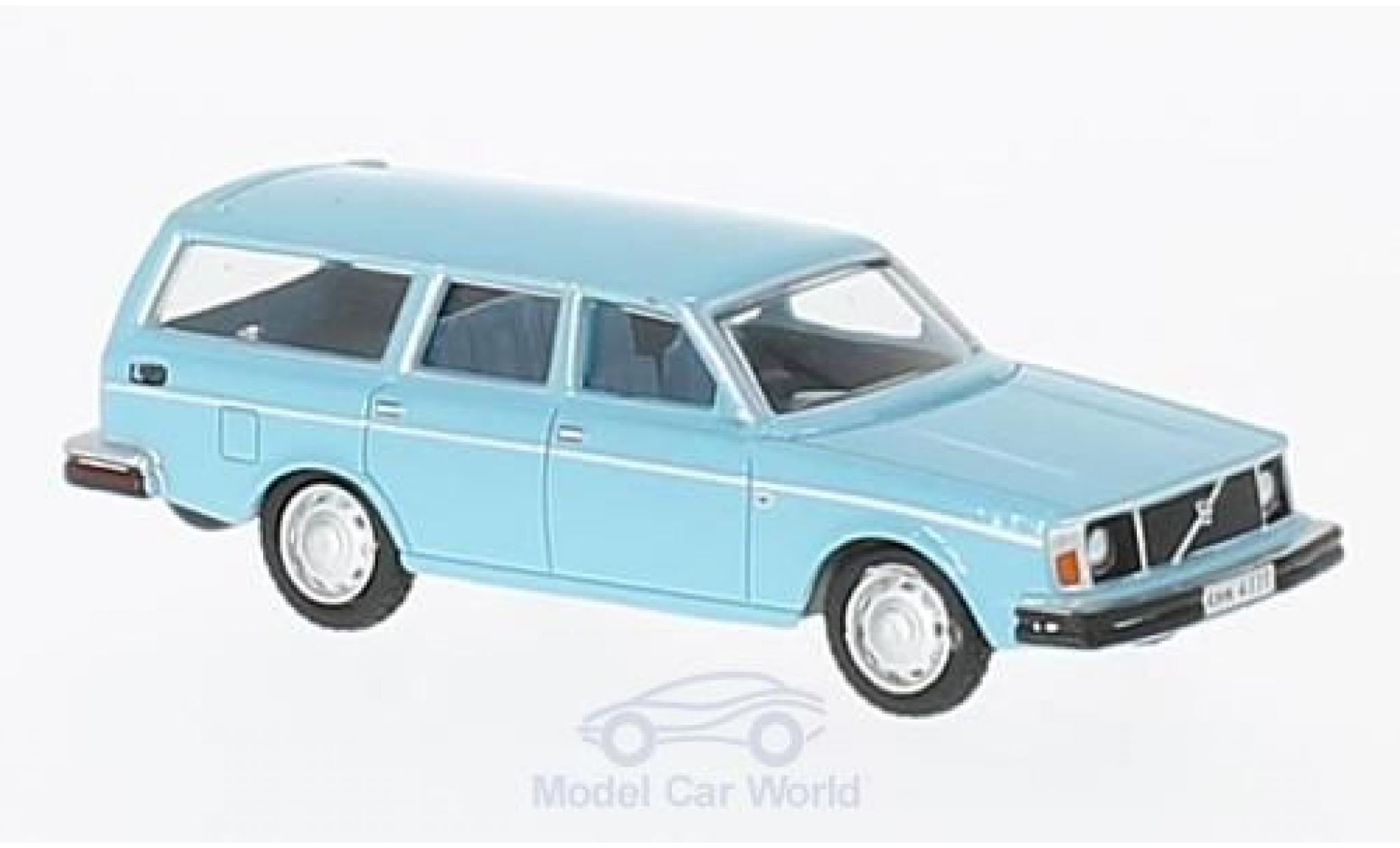 Volvo 245 1/76 Oxford Estate blauw modelauto