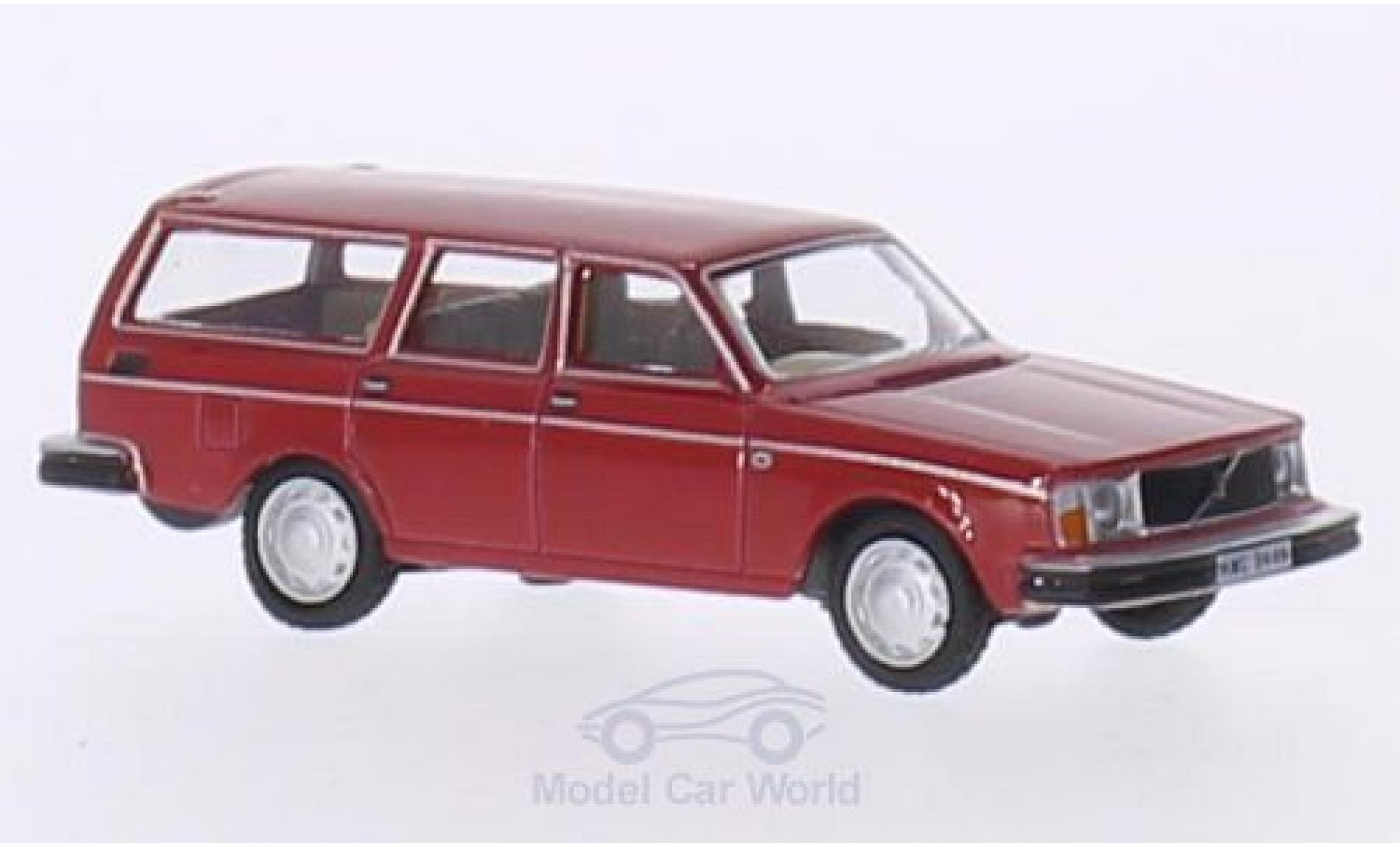 Volvo 245 1/76 Oxford Estate rood RHD modelauto