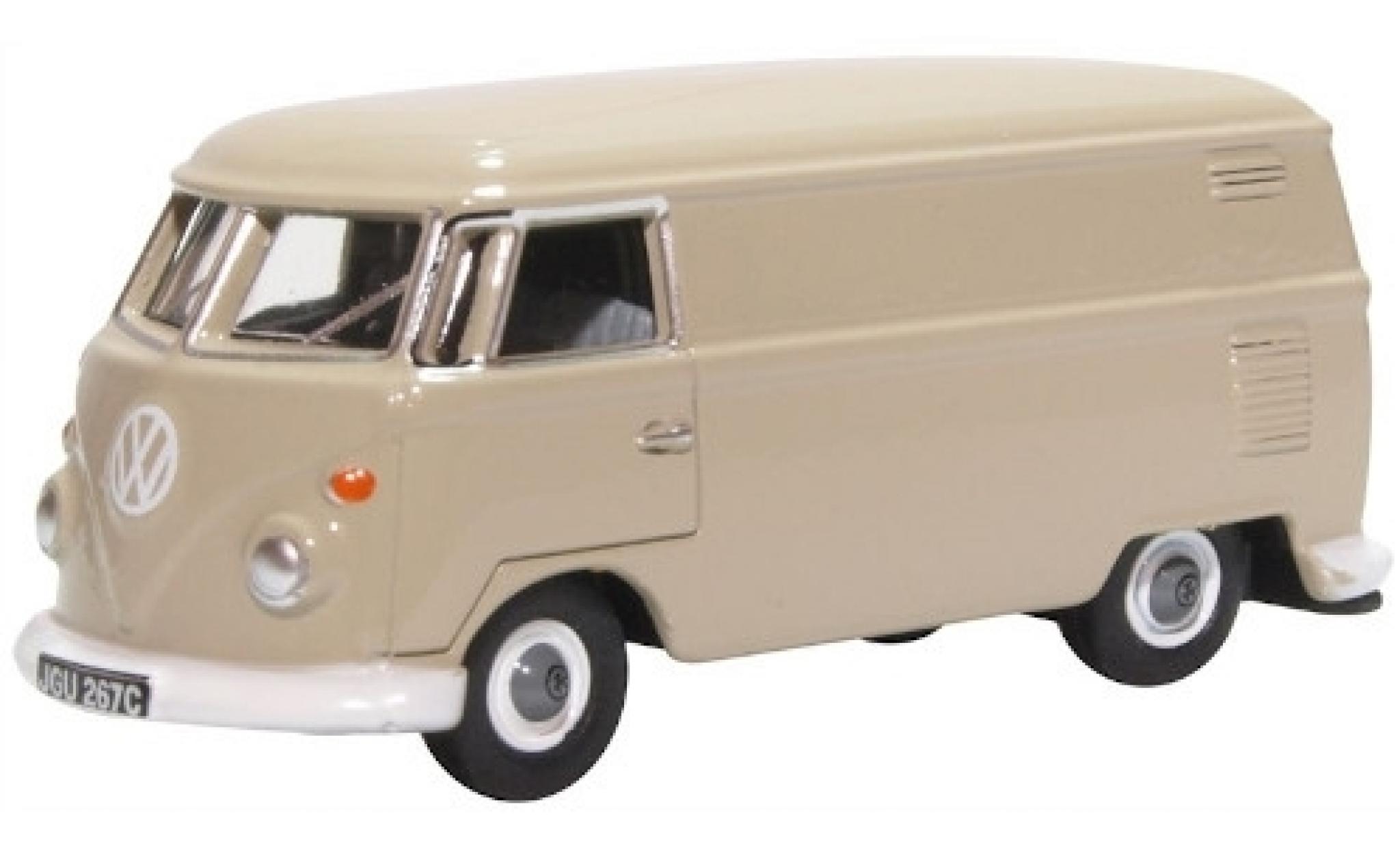 Volkswagen T1 1/76 Oxford Van grijs bestelwagen modelauto