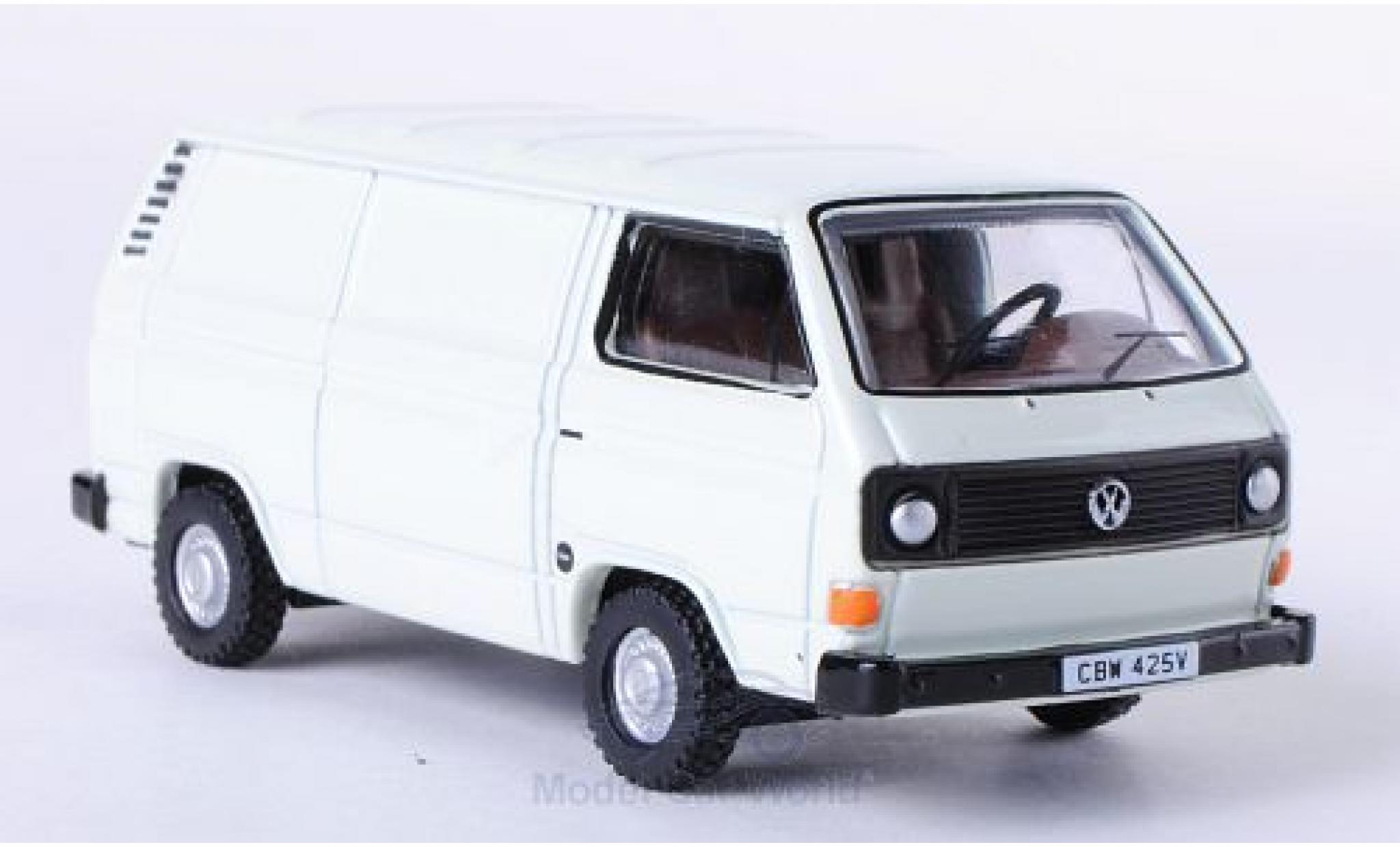 Volkswagen T3 A 1/76 Oxford Kasten grijs modelauto