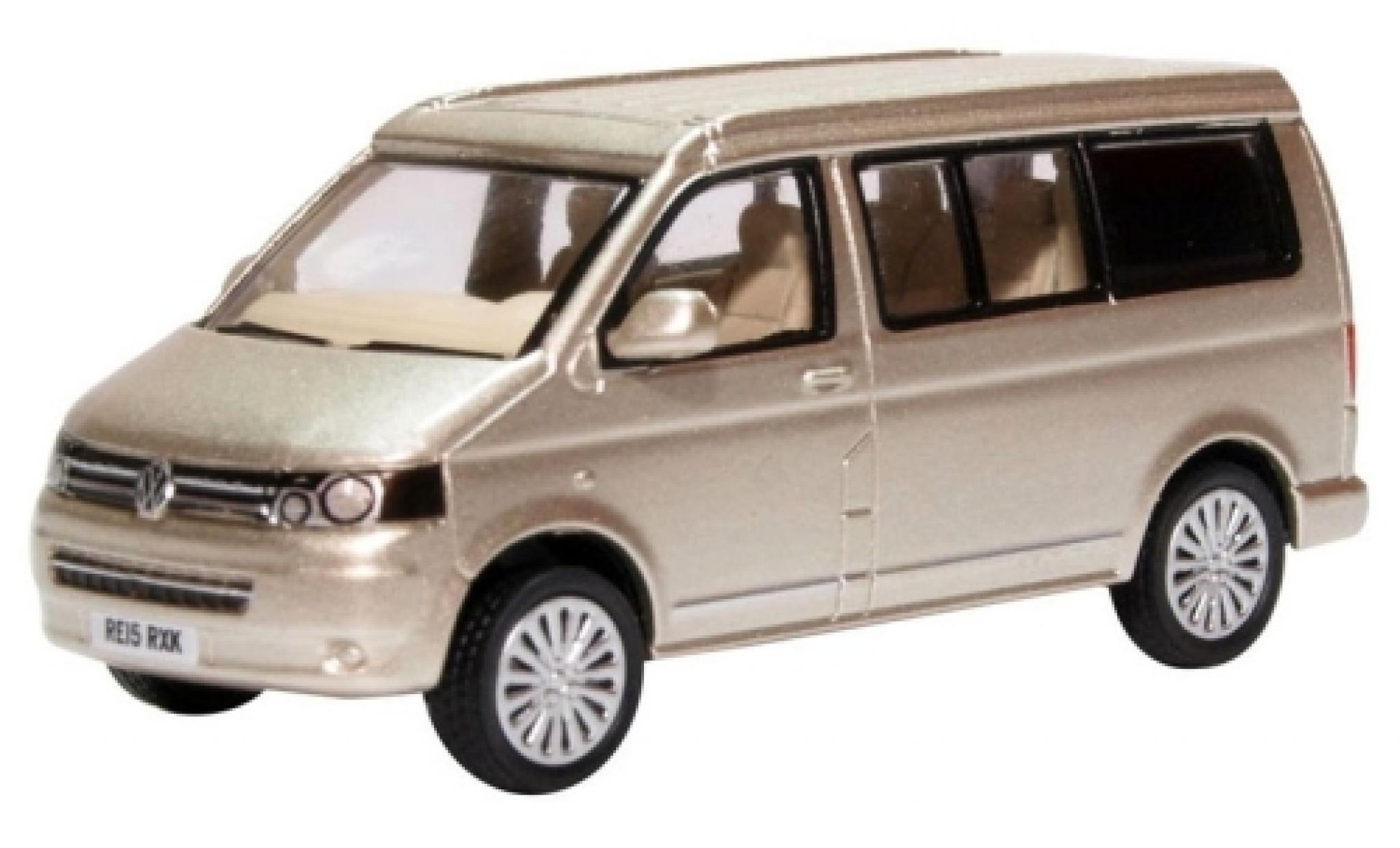 Volkswagen T5 1/76 Oxford Camper metallic beige modelauto