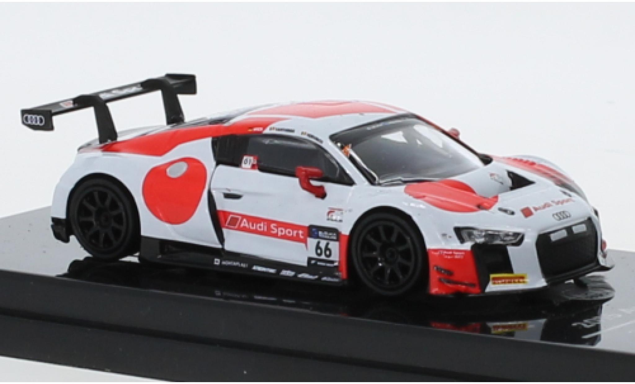 Audi R8 1/64 Para64 LMS No.66 Sport Team WRT 10H Suzuka 2018 C.Mies/D.Vanthoor/F.Vervisch modelauto