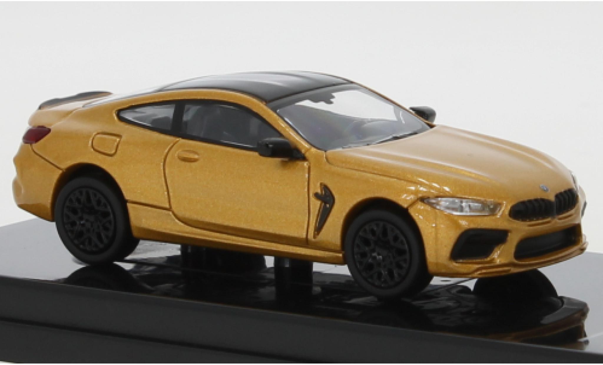 Bmw M8 1/64 Para64 Coupe (F92) metallic kupfer/zwart modelauto