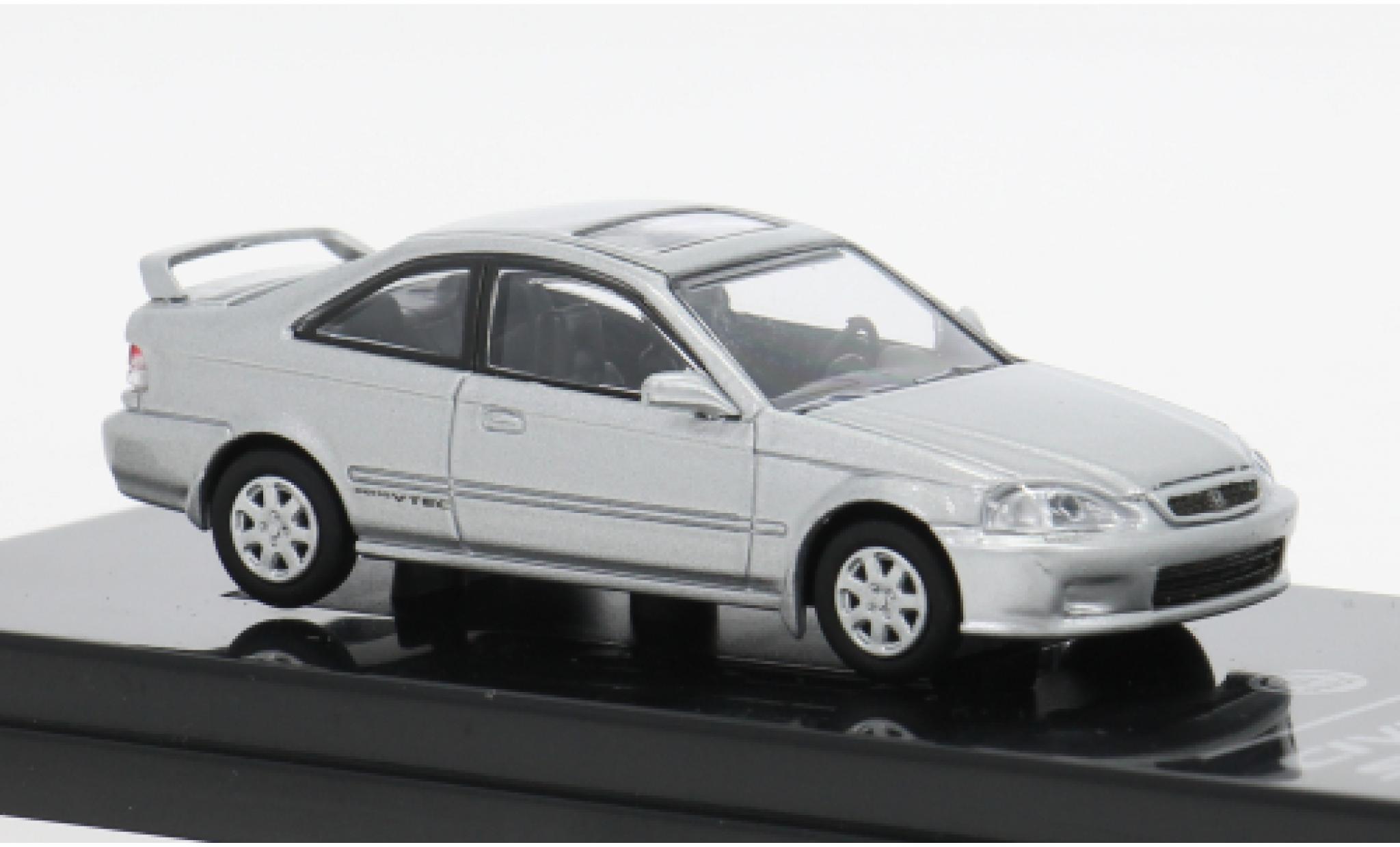 Honda Civic 1/64 Para64 EM1 grijs 1999 1:64 modelauto