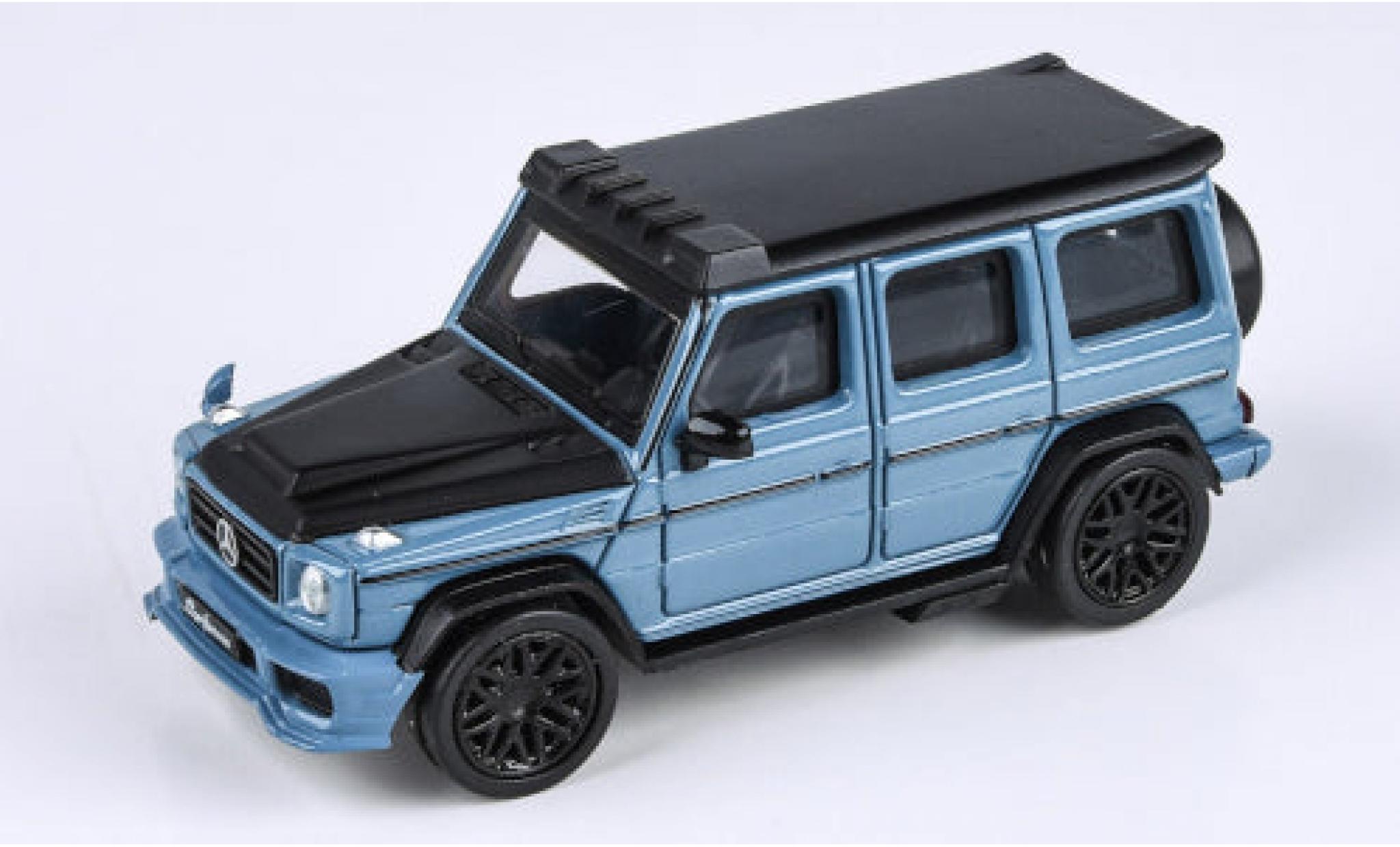 Mercedes Classe G 1/64 Para64 AMG G63 Liberty Walk blauw/zwart modelauto