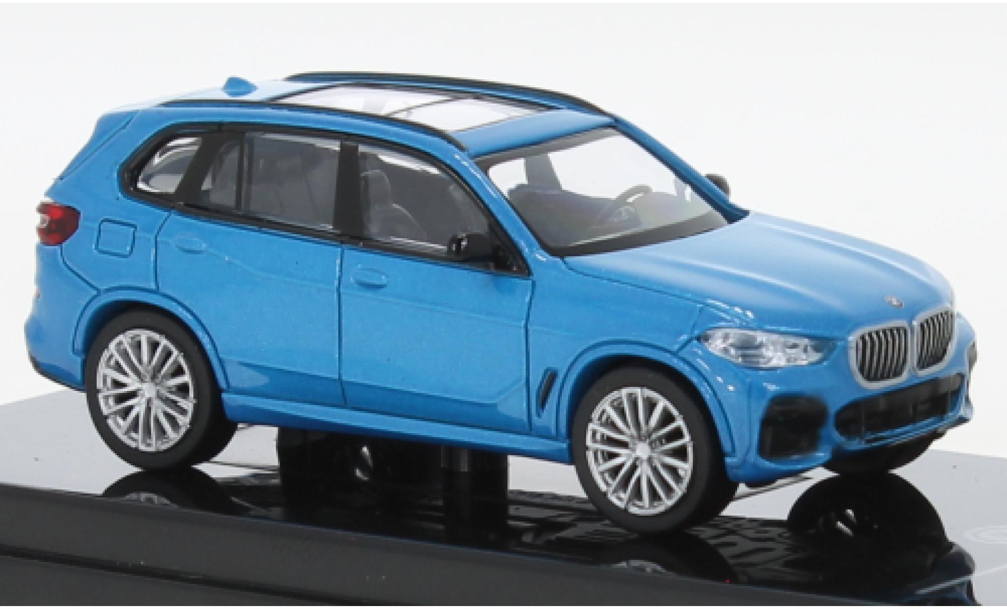 Bmw X5 1/64 Para64 (G05) metallic blauw 2018 modelauto