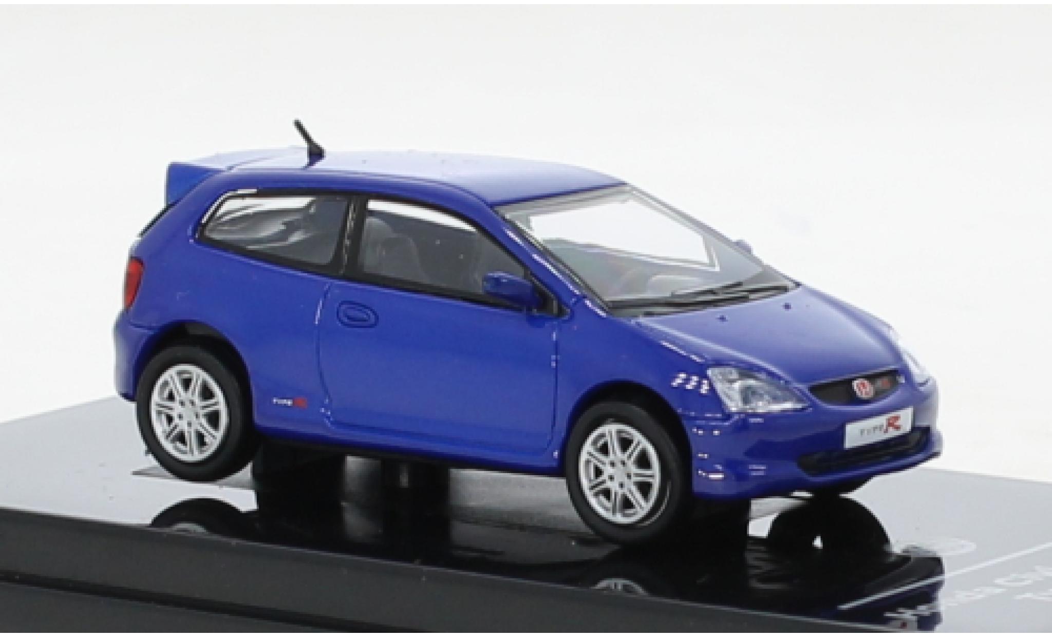 Honda Civic 1/64 Para64 Type R (EP3) blauw 2001 modelauto