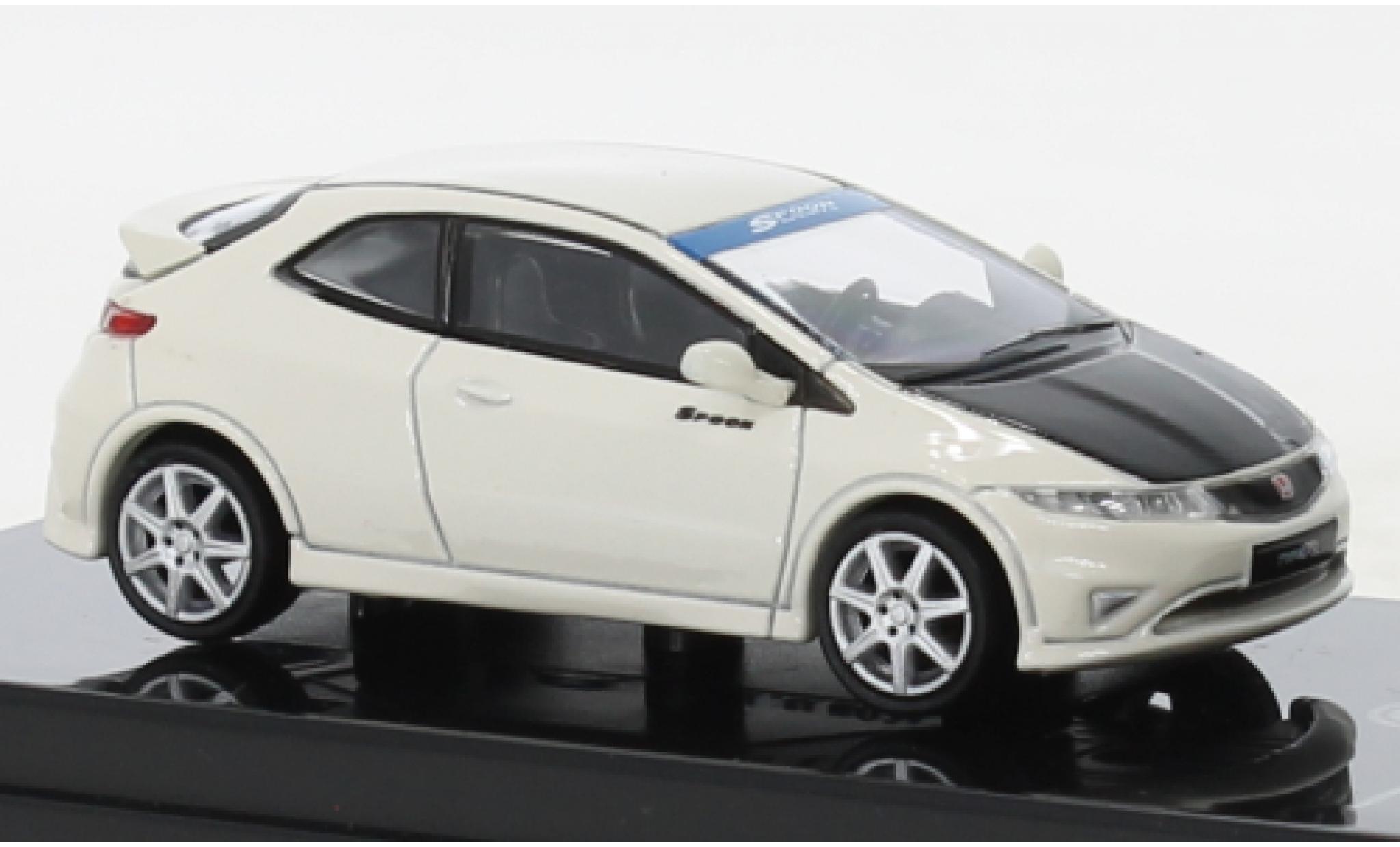 Honda Civic 1/64 Para64 Type R (FN2) wit/zwart 2007 modelauto