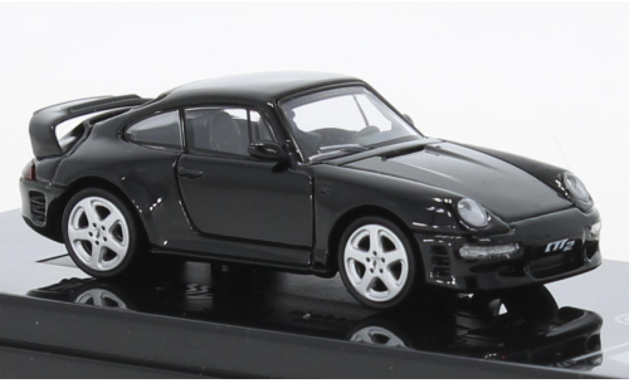 Ruf CTR 1/64 Para64 Porsche RUF 2 zwart 1995 modelauto