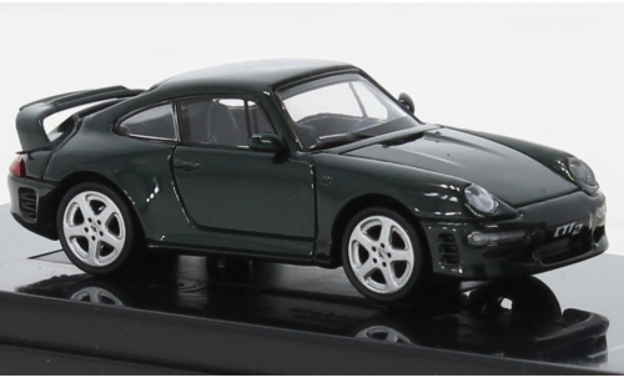 Ruf CTR 1/64 Para64 Porsche RUF 2 groen fonc&eacute; 1995 modelauto