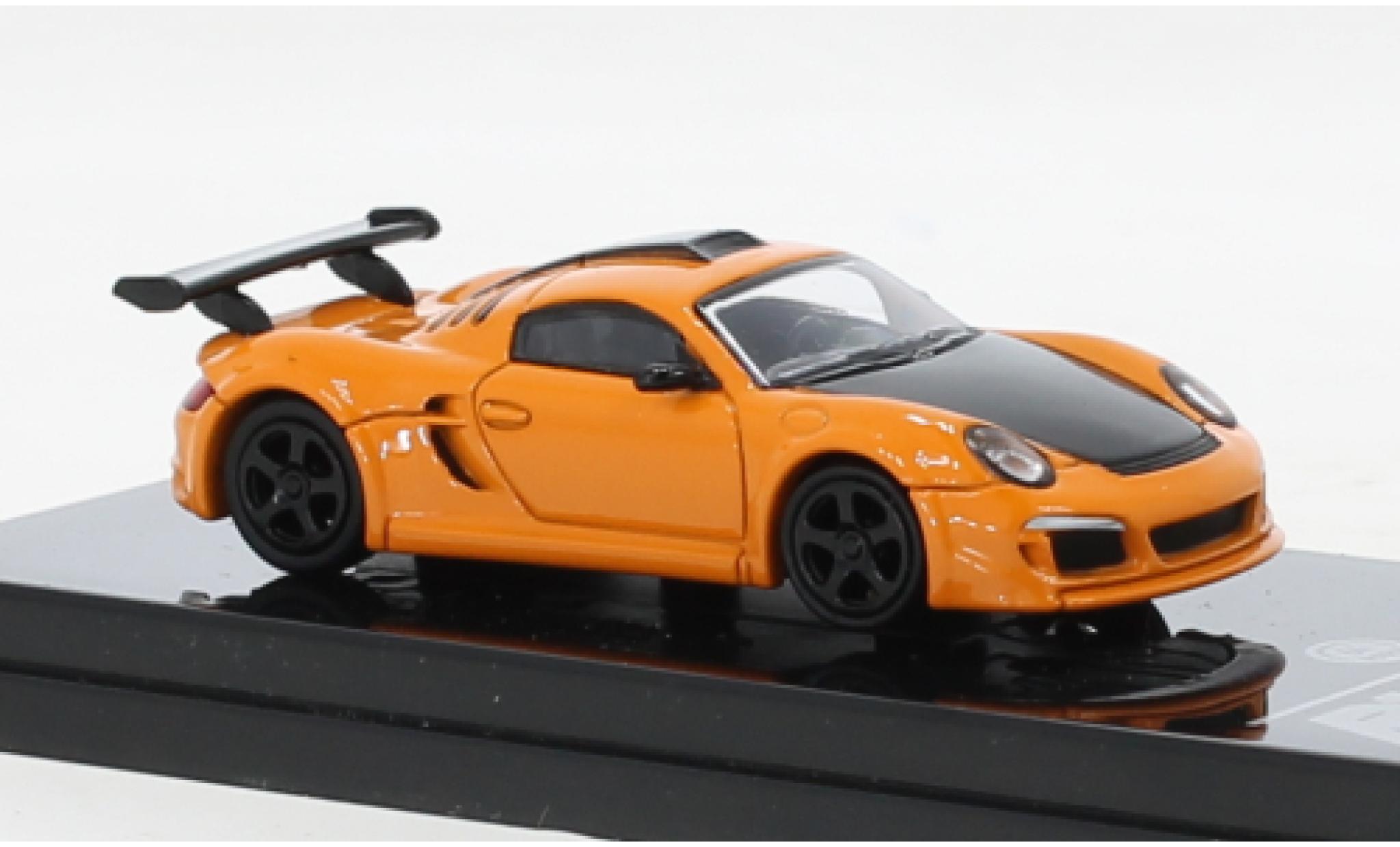 Ruf CTR 1/64 Para64 Porsche RUF 3 Clubsport oranje/zwart 2012 modelauto