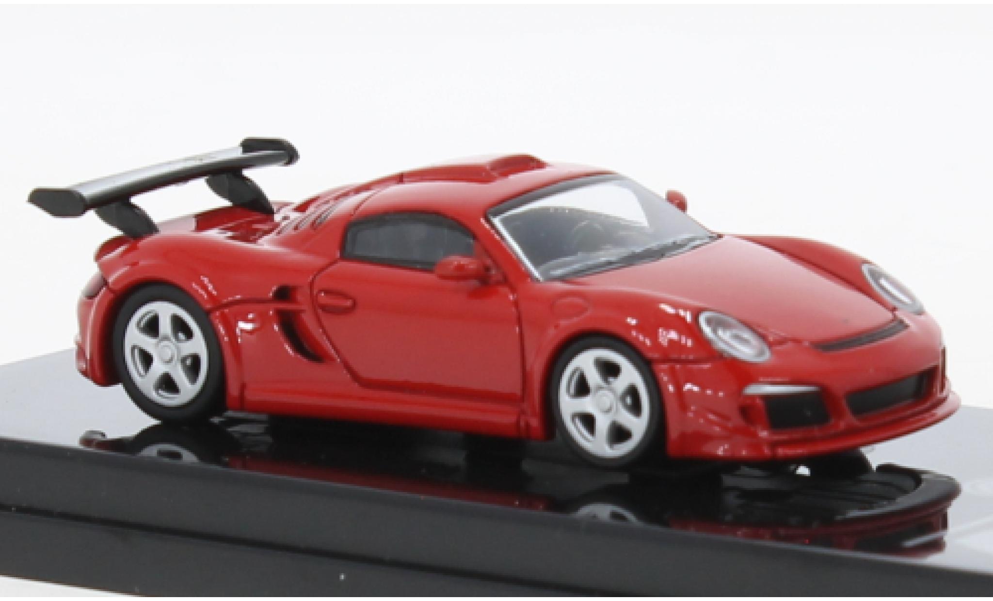 Ruf CTR 1/64 Para64 Porsche RUF 3 Clubsport rood 2012 modelauto