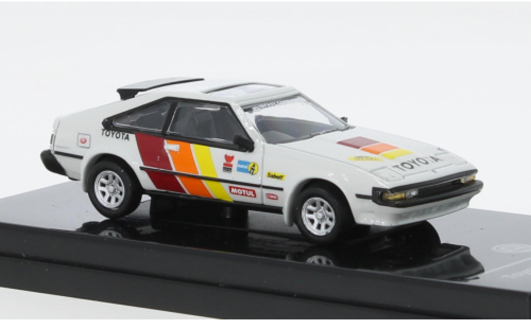 Toyota Celica 1/64 Para64 Supra wit/D&eacute;corer Alpine Rallye 1984 modelauto