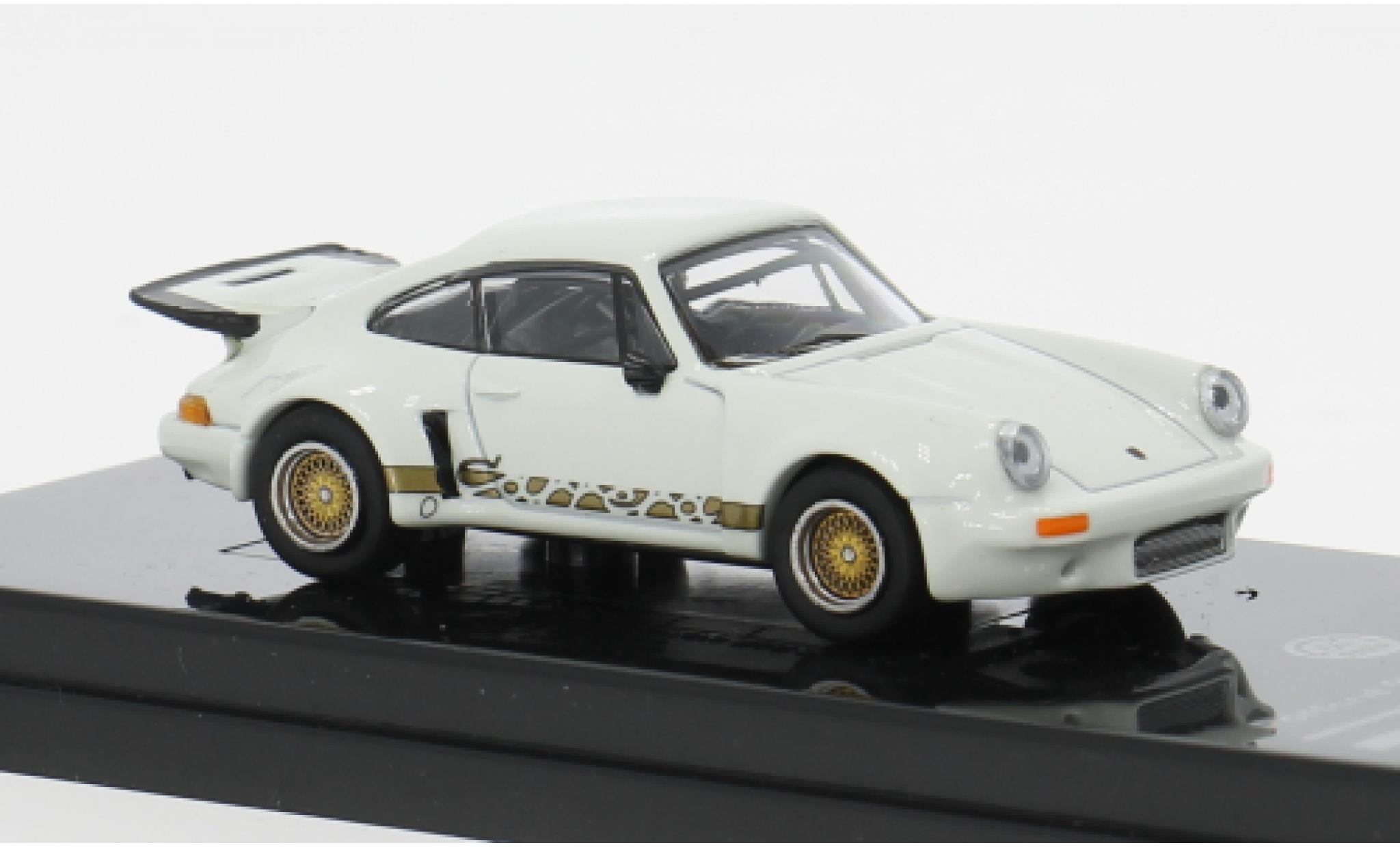 Porsche 911 1/64 Para64 Carrera RSR 3.0 wit/gold 1:64 modelauto