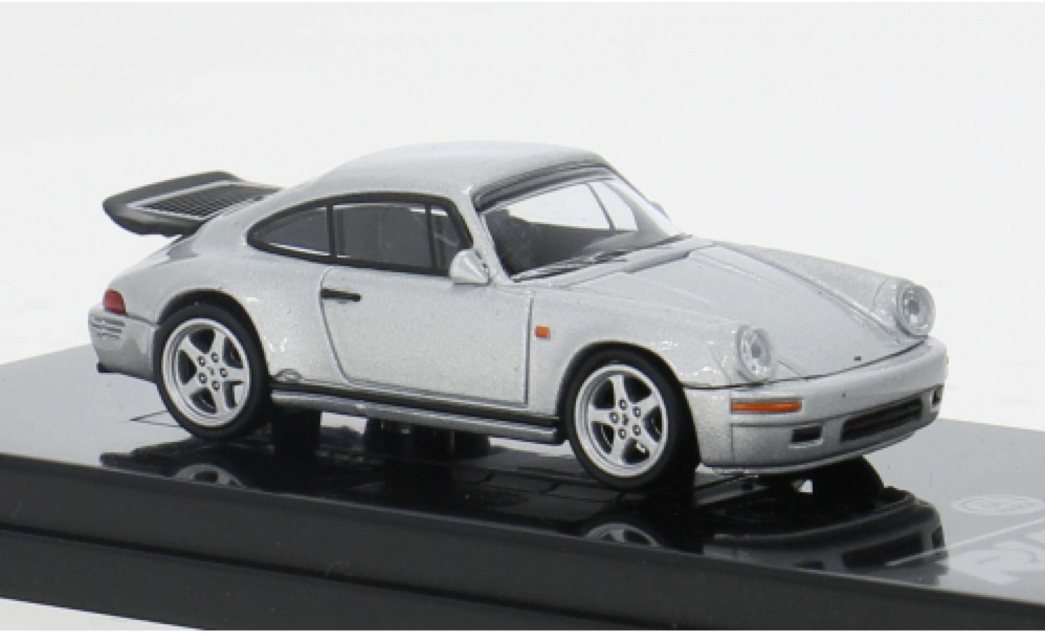 Ruf CTR 1/64 Para64 Porsche RUF Yellowbird grijs 1987 1:64 modelauto