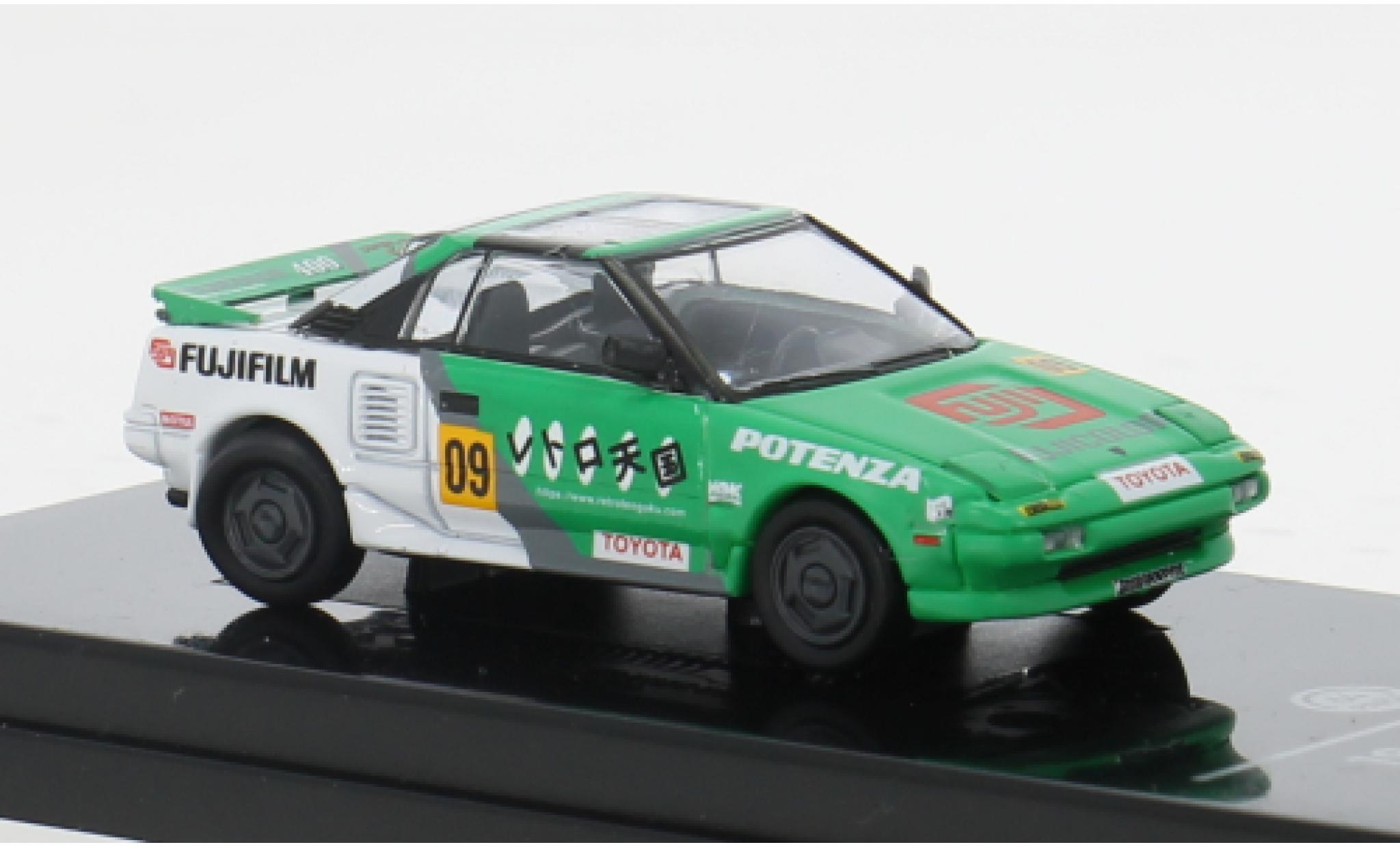 Toyota MR 1/64 Para64 2 MK1 1985 FujiFilm #9 1:64 modelauto
