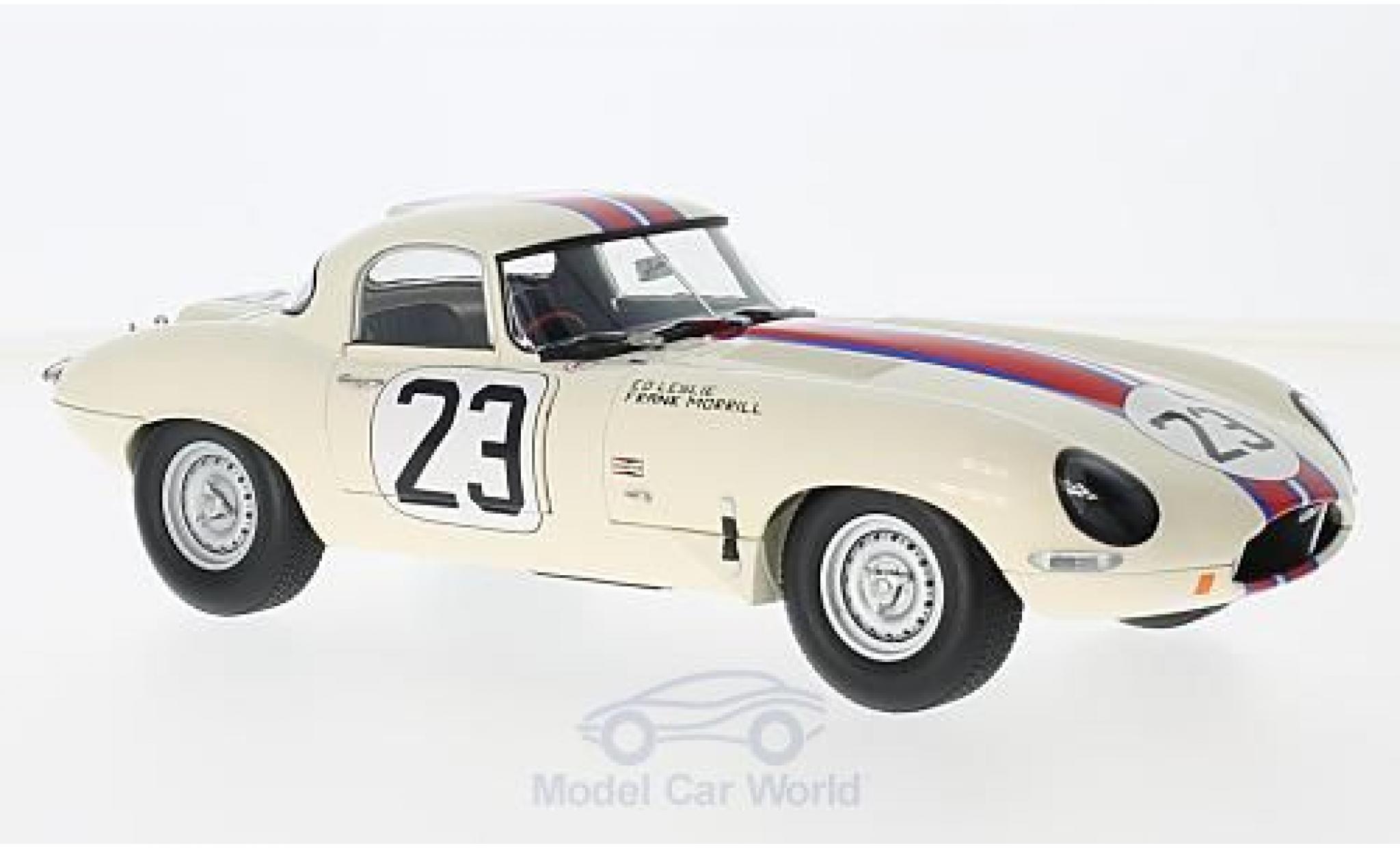 Jaguar E-Type 1/18 Paragon Lightweight No.23 Kjell Qvalle (USA) Sebring 1963 E.Leslie/F.Morrill modelauto