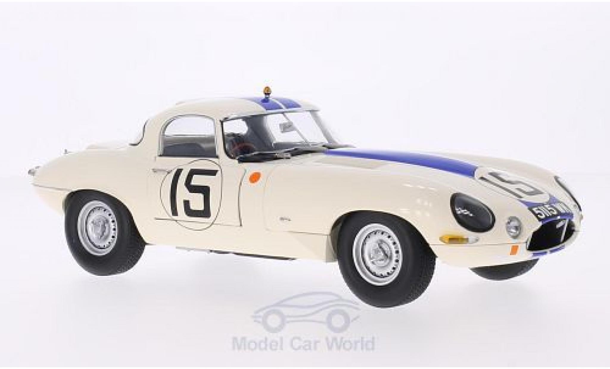 Jaguar E-Type 1/18 Paragon Lightweight RHD No.15 Briggs Cunningham 24h Le Mans 1963 5115WK B.Cunningham/B.Grossman modelauto
