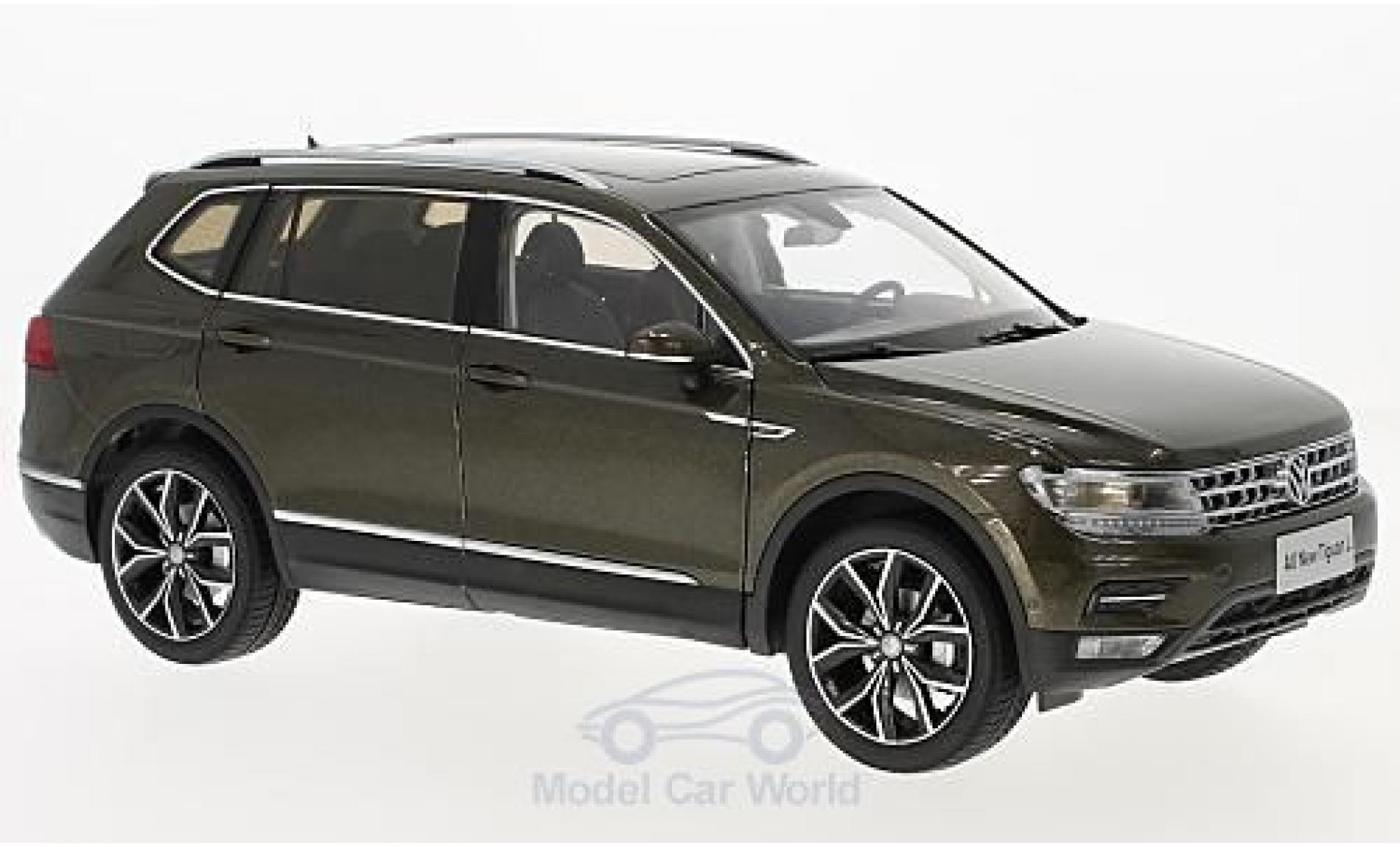 Volkswagen Tiguan 1/18 Paudi L metallic bruin 2017 modelauto