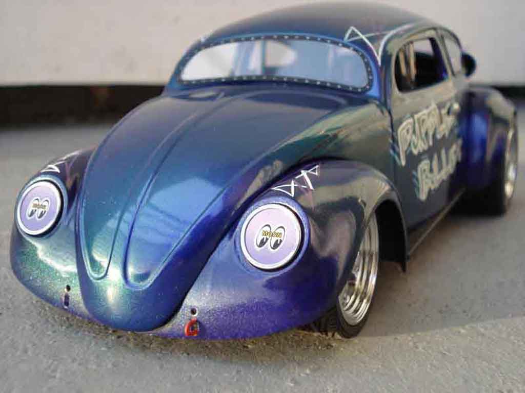 Volkswagen Kafer Drag Run 1/18 Solido Drag Run cox 58 purple bullet modelauto