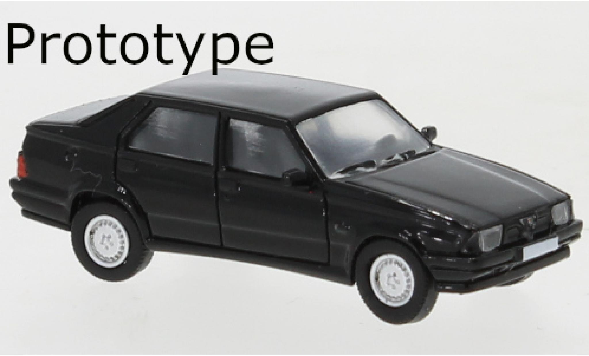 Alfa Romeo 75 1/87 PCX87 zwart 1988 modelauto