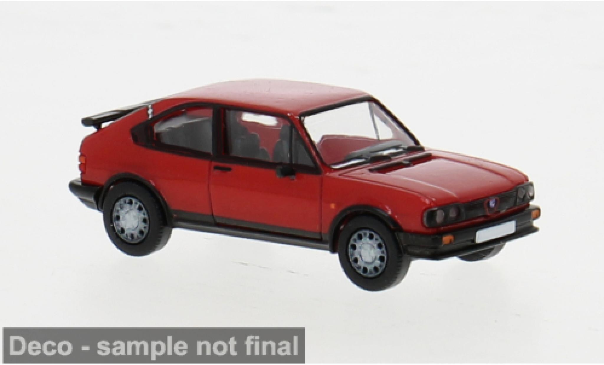 Alfa Romeo Alfasud 1/87 PCX87 rood 1980 1:87 modelauto
