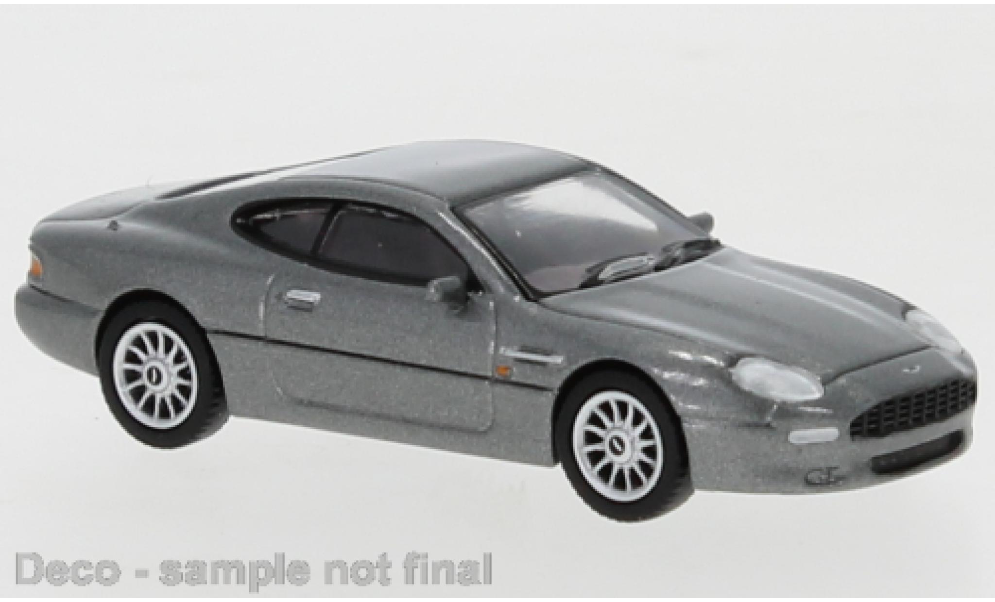 Aston Martin DB7 1/87 PCX87 Coupe metallic grijs 1994 modelauto