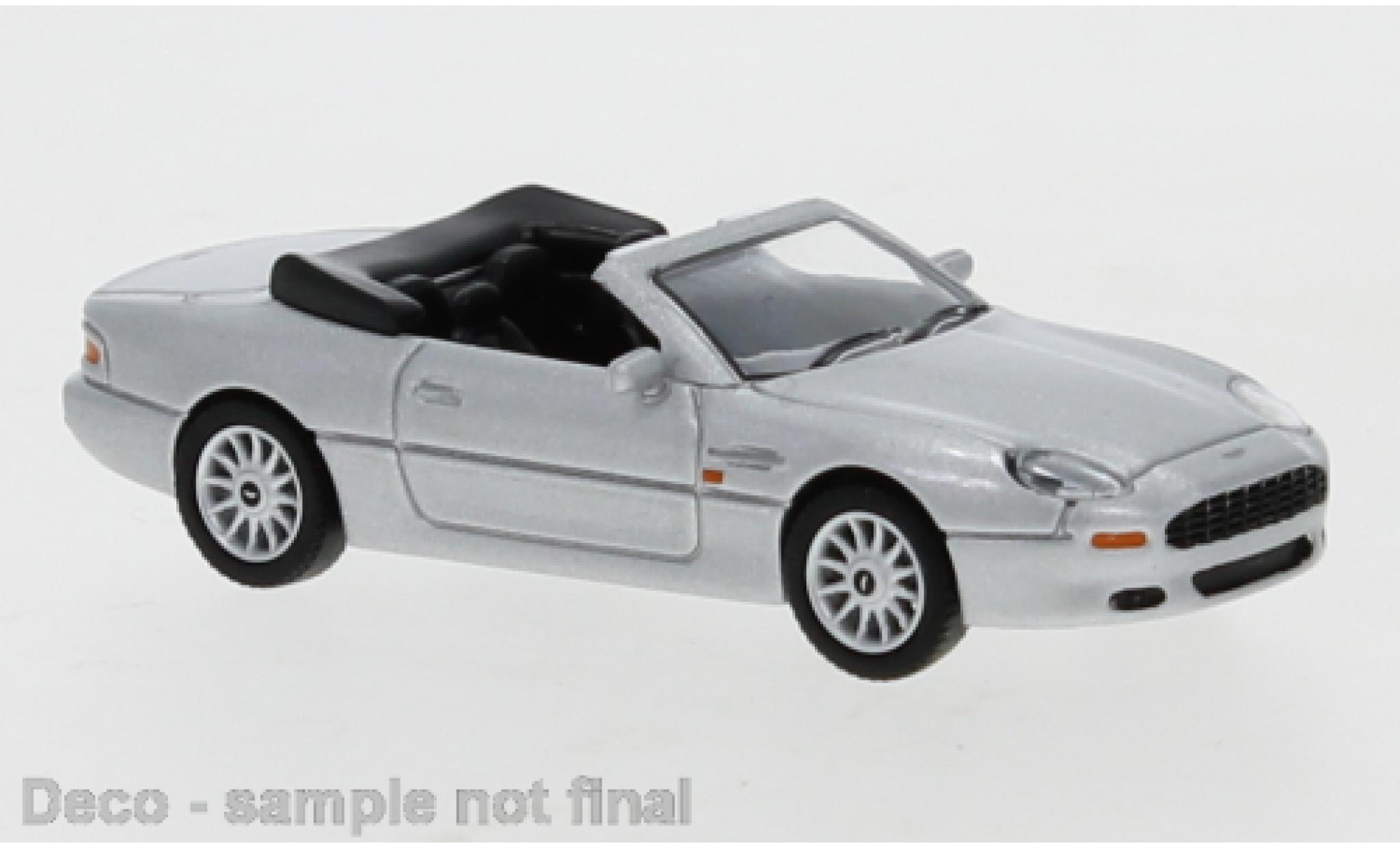 Aston Martin DB7 1/87 PCX87 Volante grijs RHD 1994 modelauto
