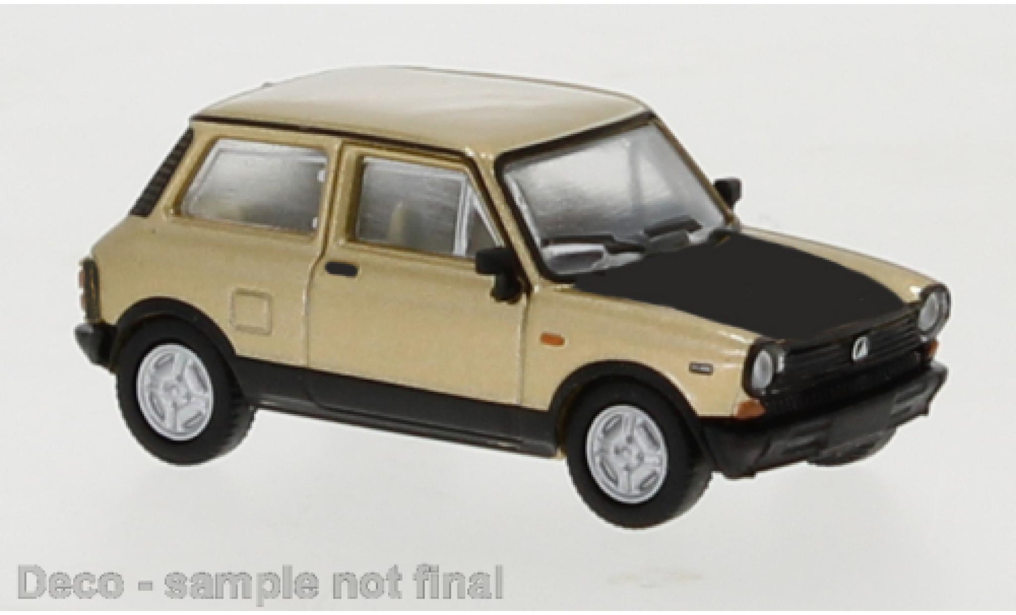 Autobianchi A112 1/87 PCX87 metallic bruin 1980 modelauto